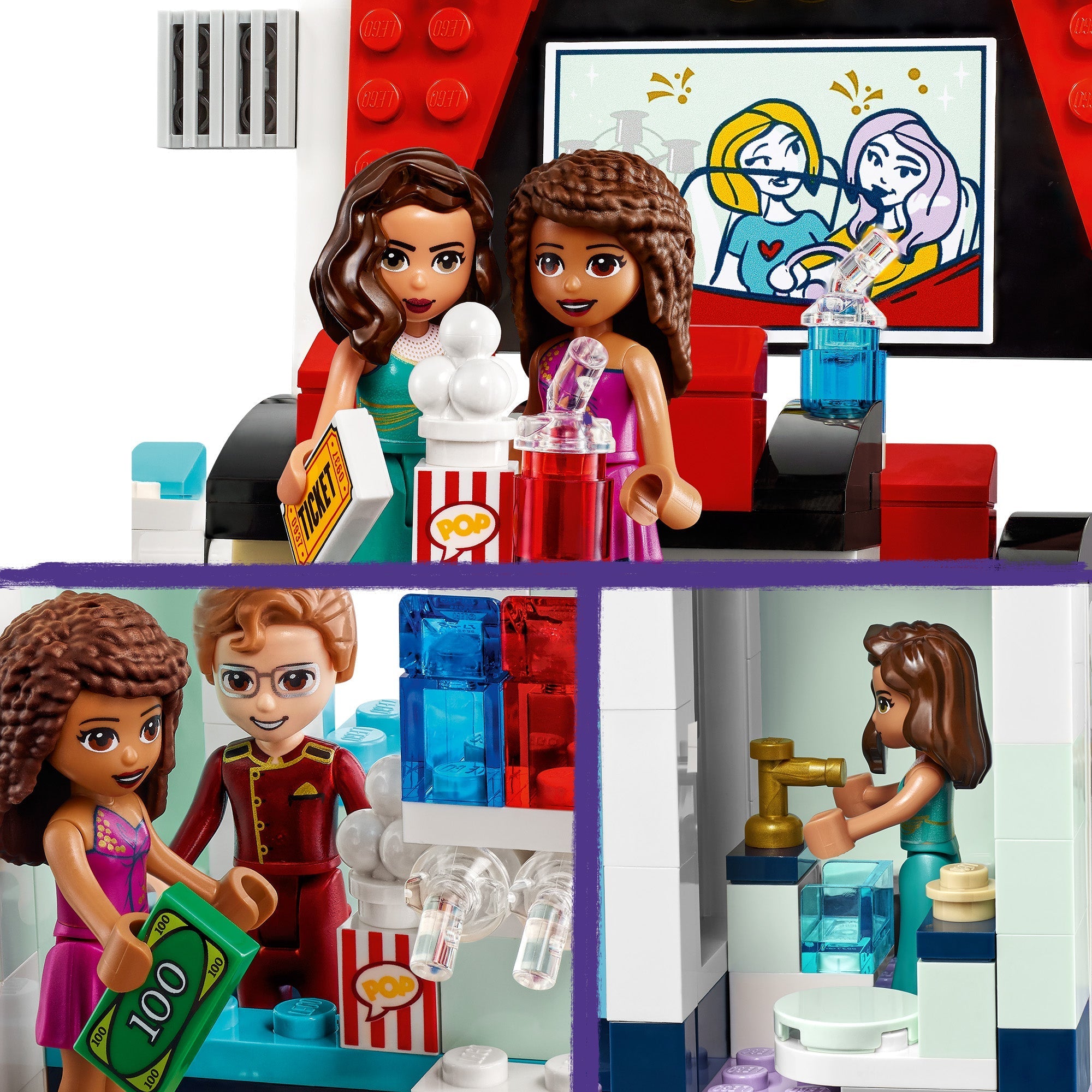 LEGO® Friends Heartlake City Movie Theater Toy  41448