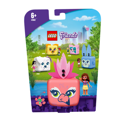 LEGO® Friends Olivia’s Flamingo Cube Mini Set 41662