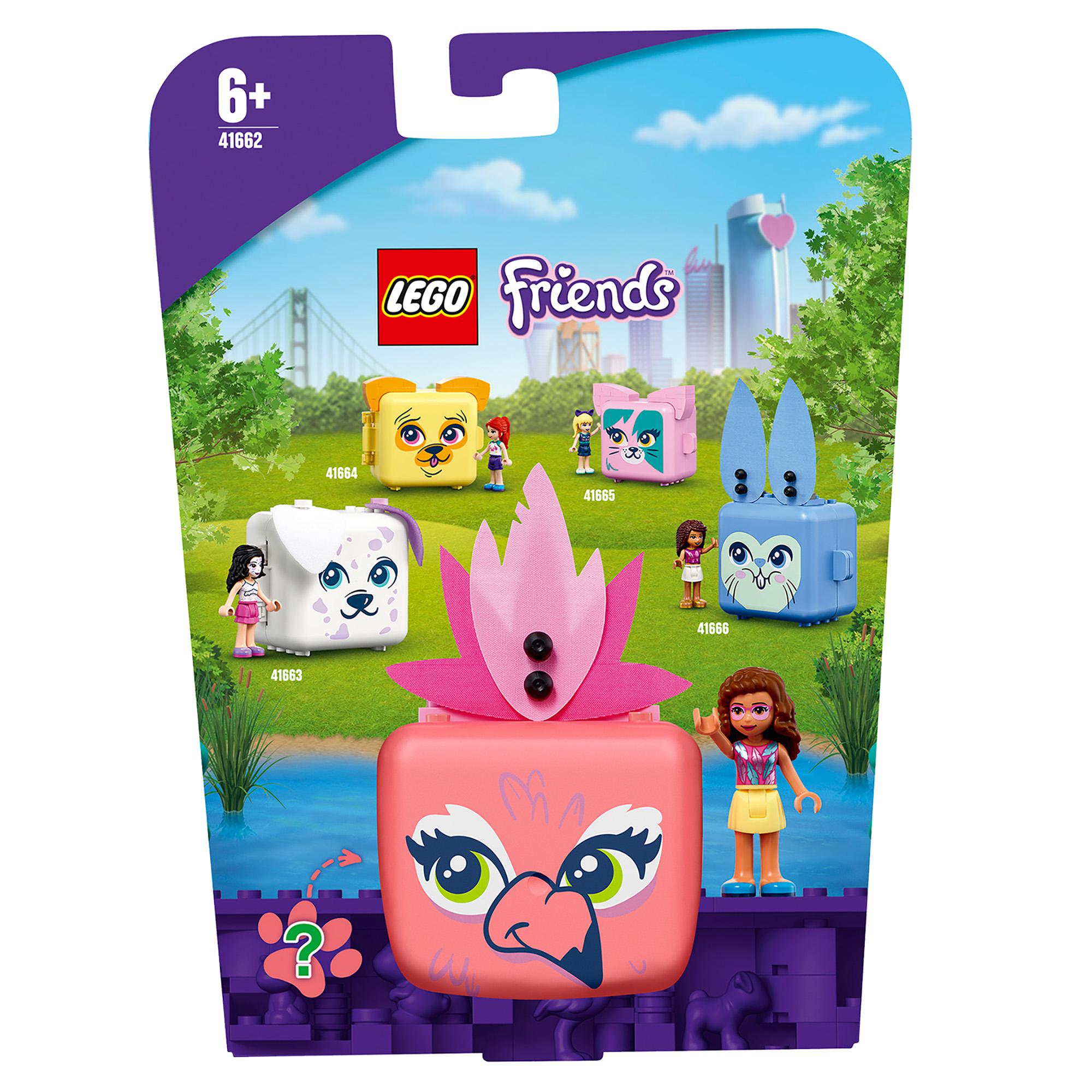 LEGO® Friends Olivia’s Flamingo Cube Mini Set 41662