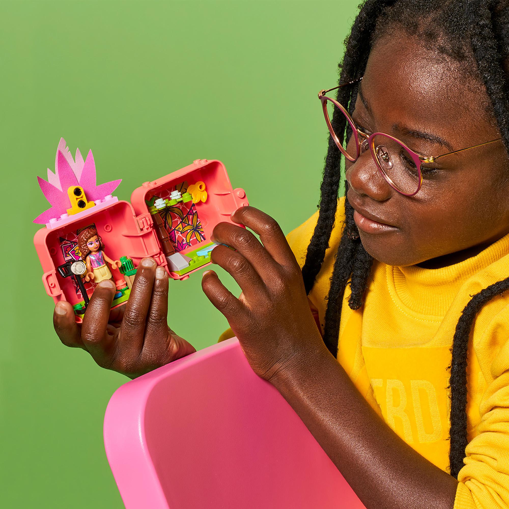 LEGO® Friends Olivia’s Flamingo Cube Mini Set 41662