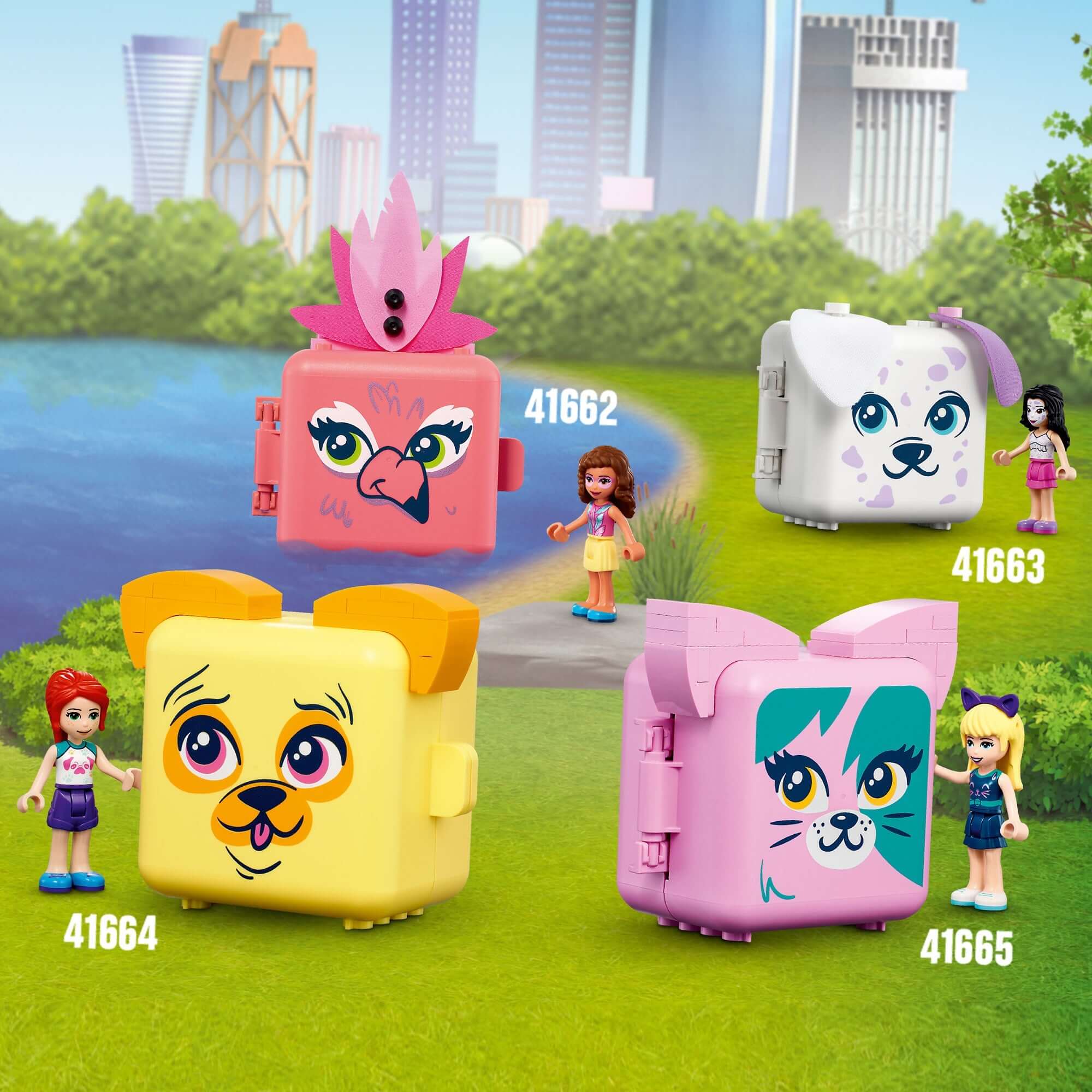 LEGO® Friends Andrea’s Bunny Cube Playset 41666