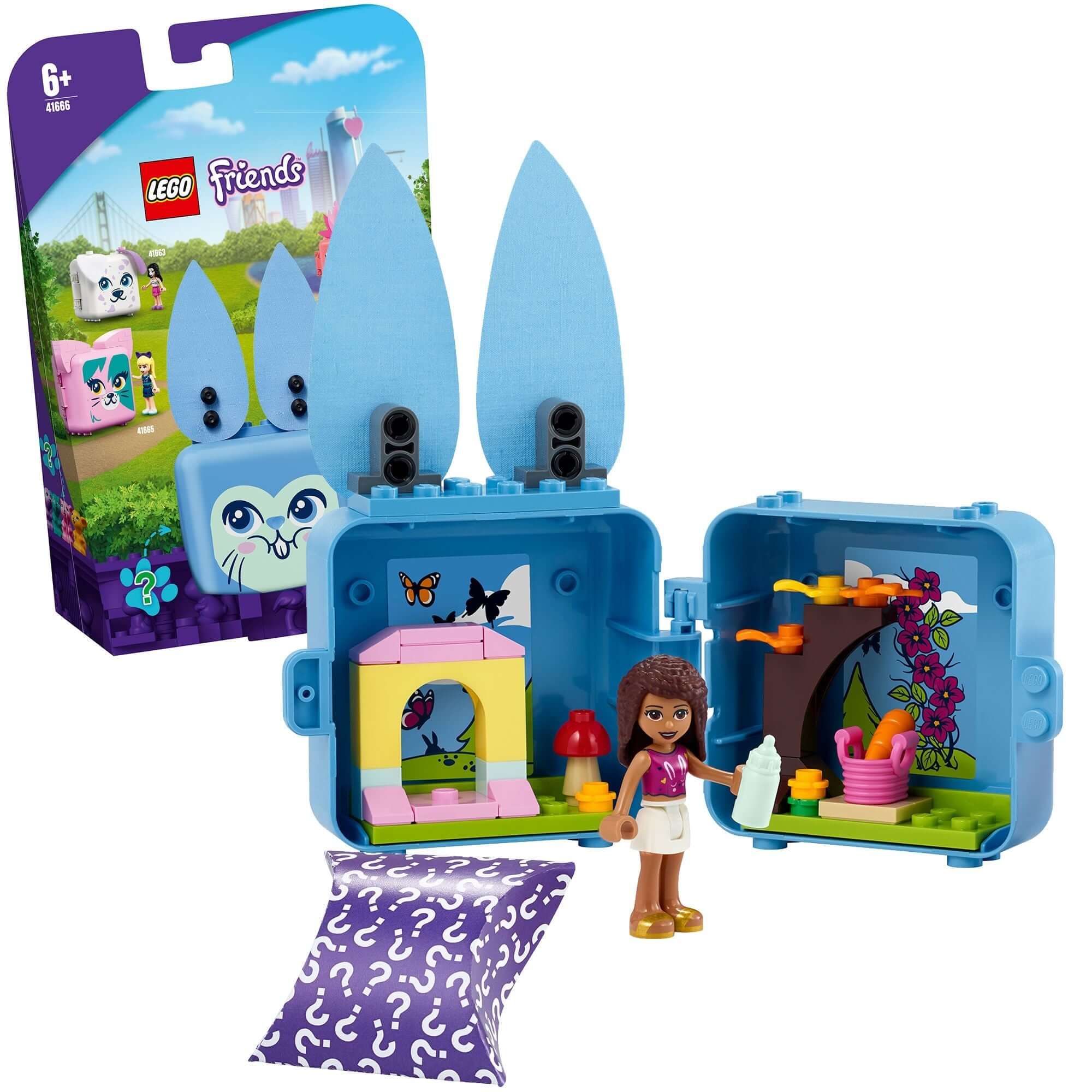 LEGO® Friends Andrea’s Bunny Cube Playset 41666