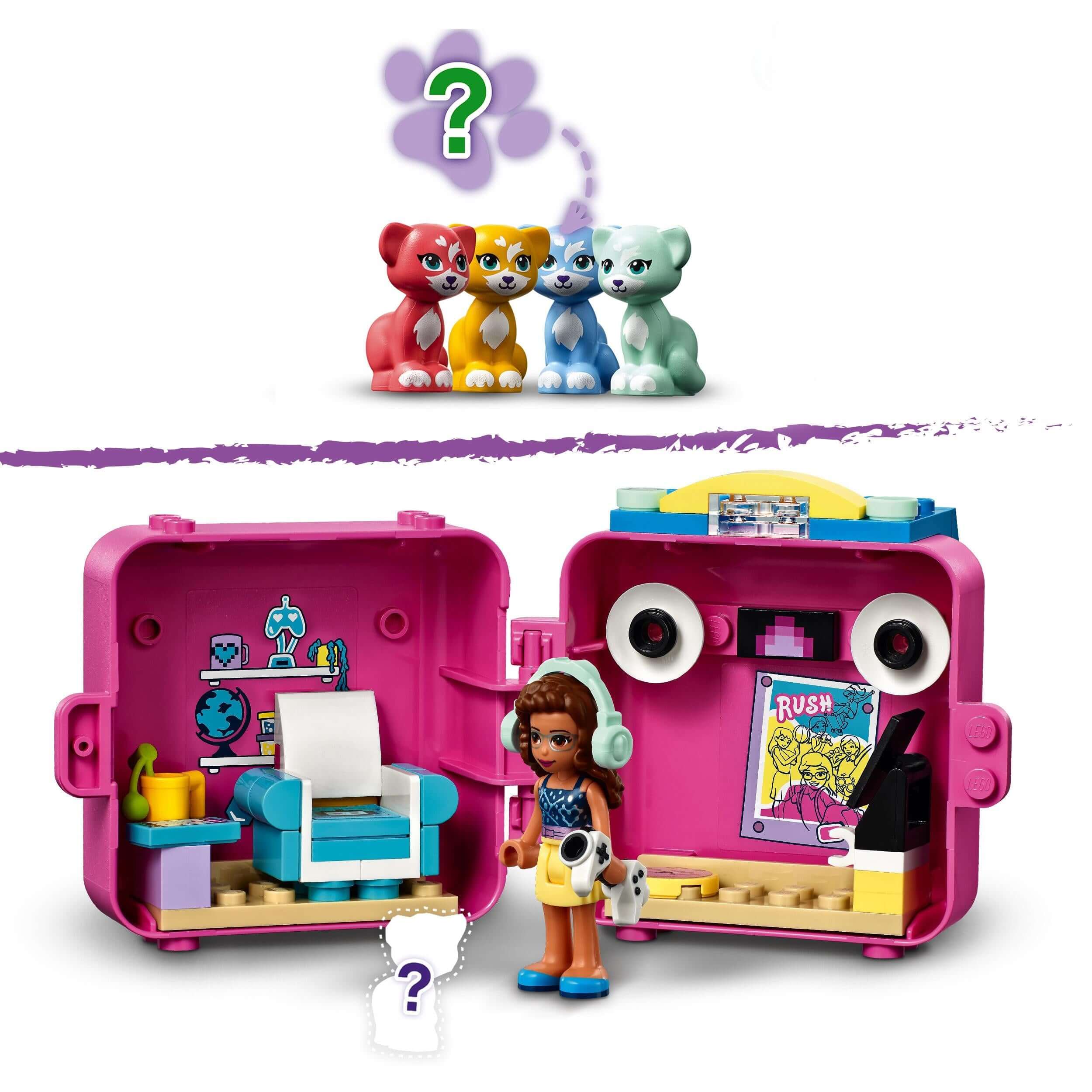 LEGO® Friends Olivia's Gaming Cube Play Set 41667