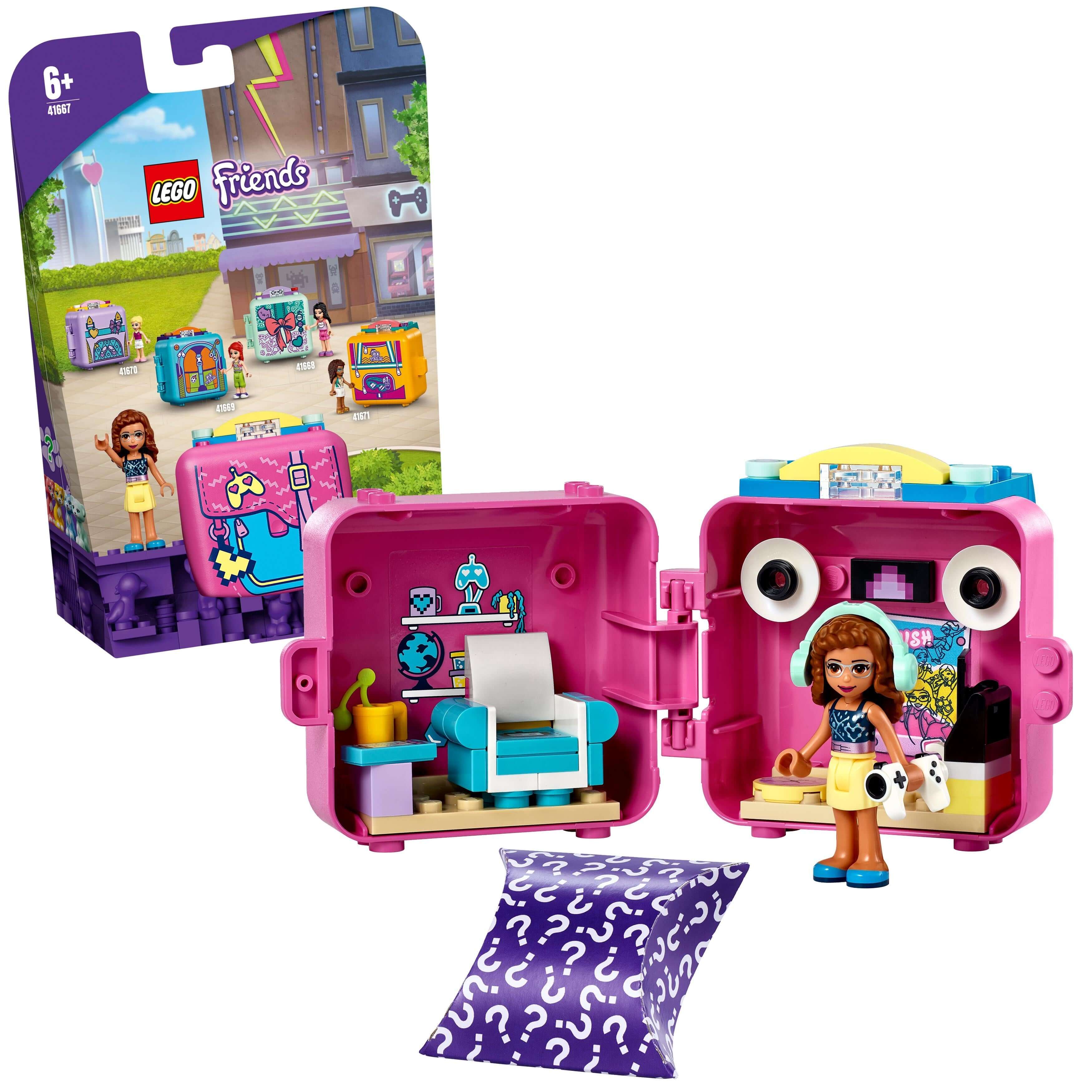 LEGO® Friends Olivia's Gaming Cube Play Set 41667