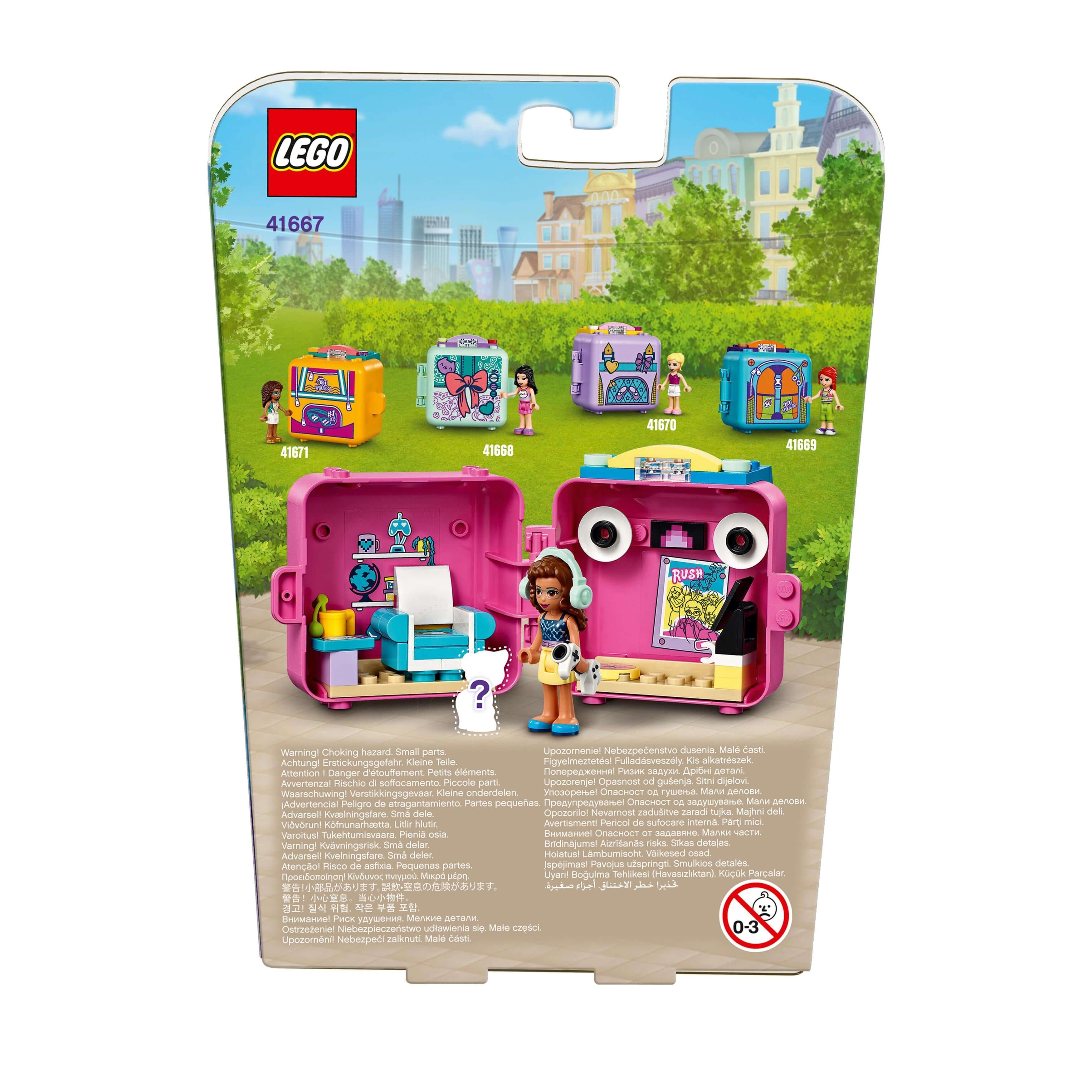 LEGO® Friends Olivia's Gaming Cube Play Set 41667