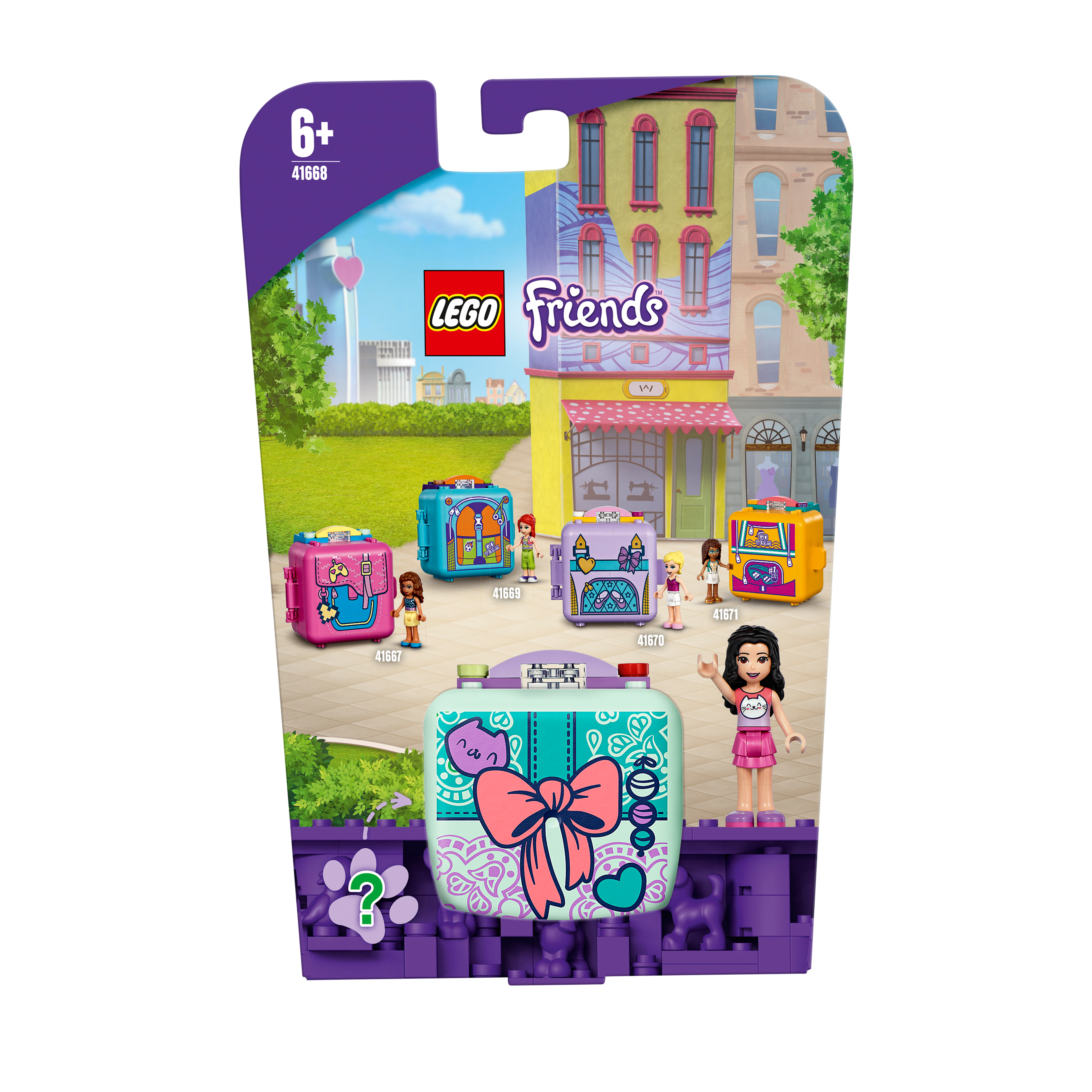 LEGO® Friends Emma’s Fashion Cube Play Set 41668
