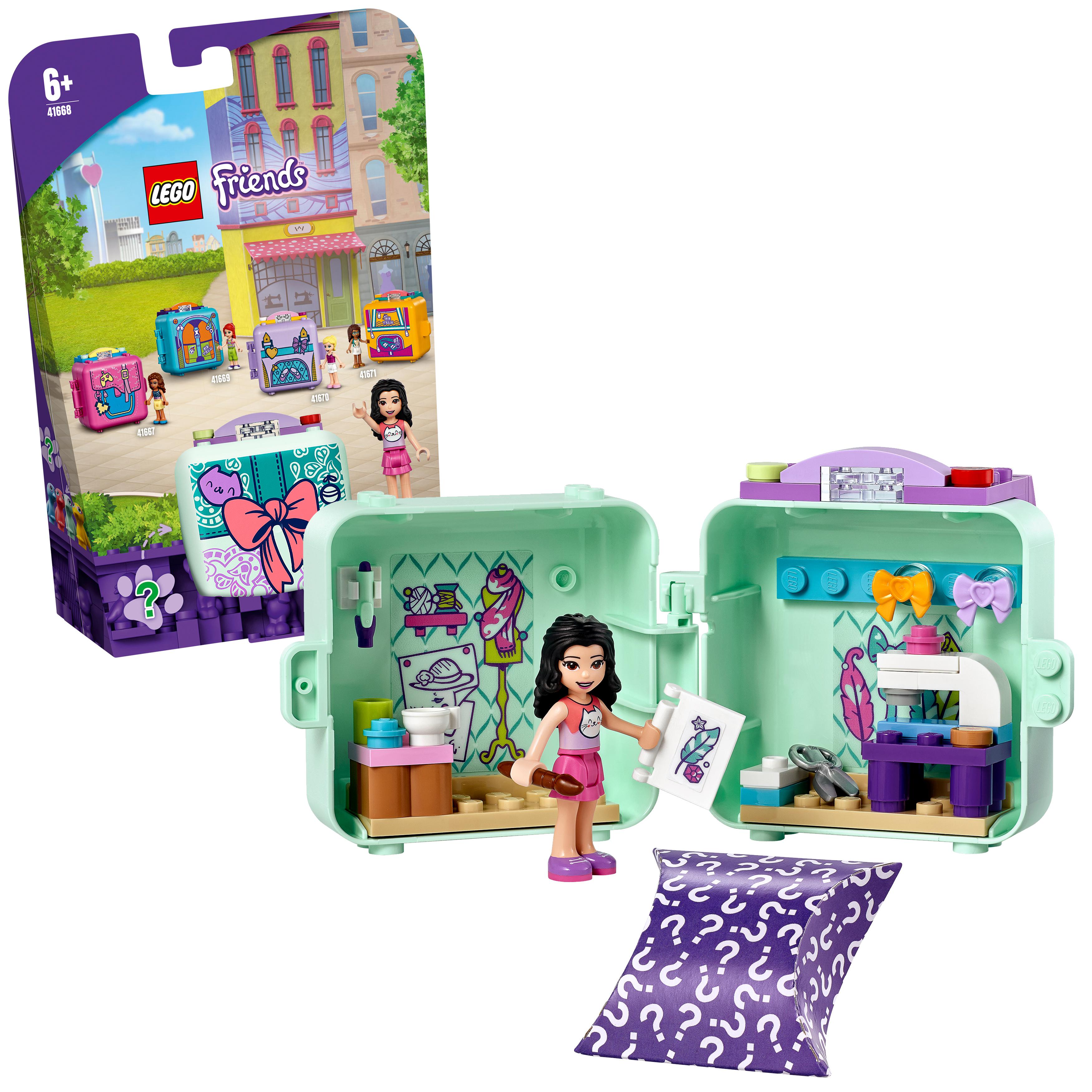 LEGO® Friends Emma’s Fashion Cube Play Set 41668