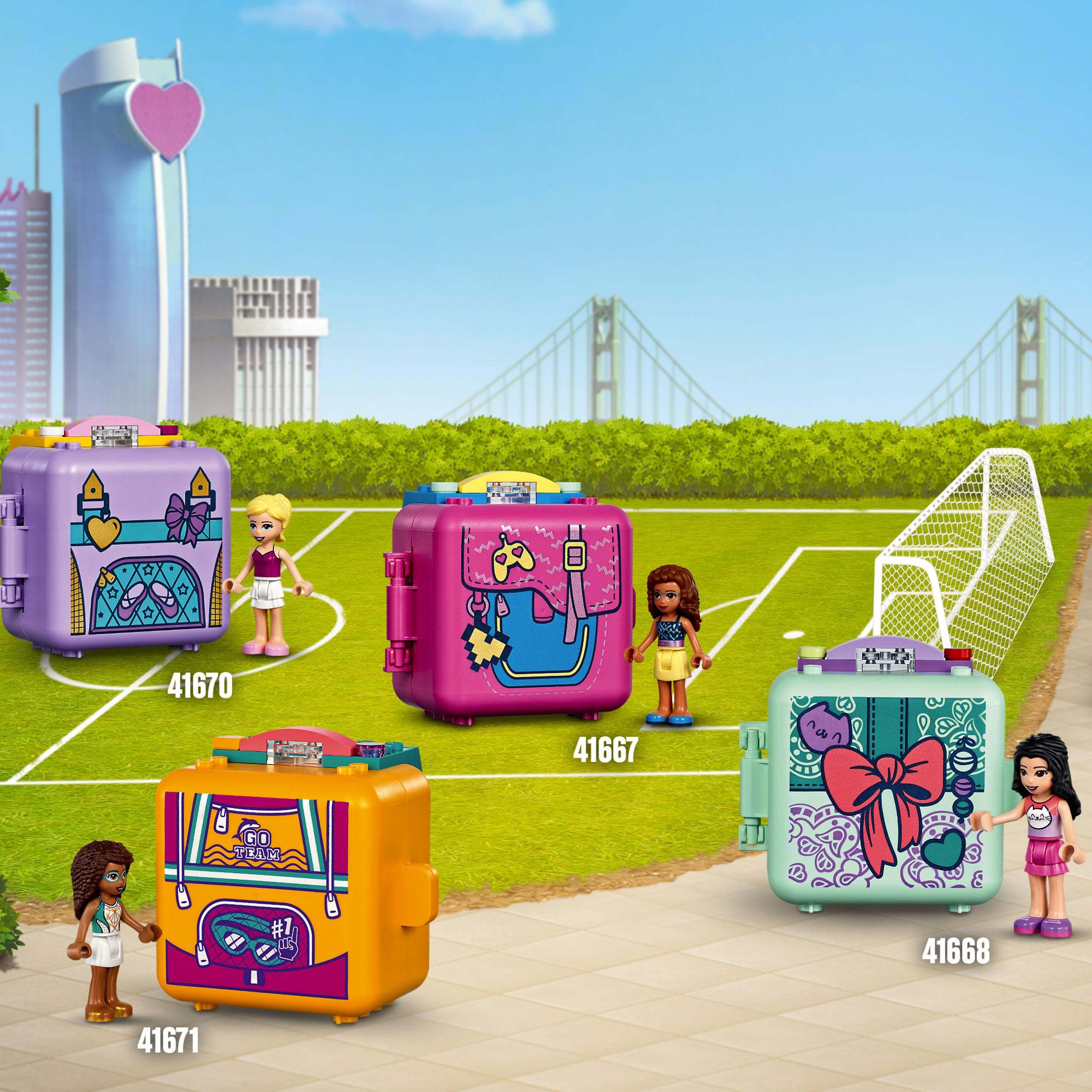 LEGO® Friends Mia’s Soccer Cube Play Set 41669