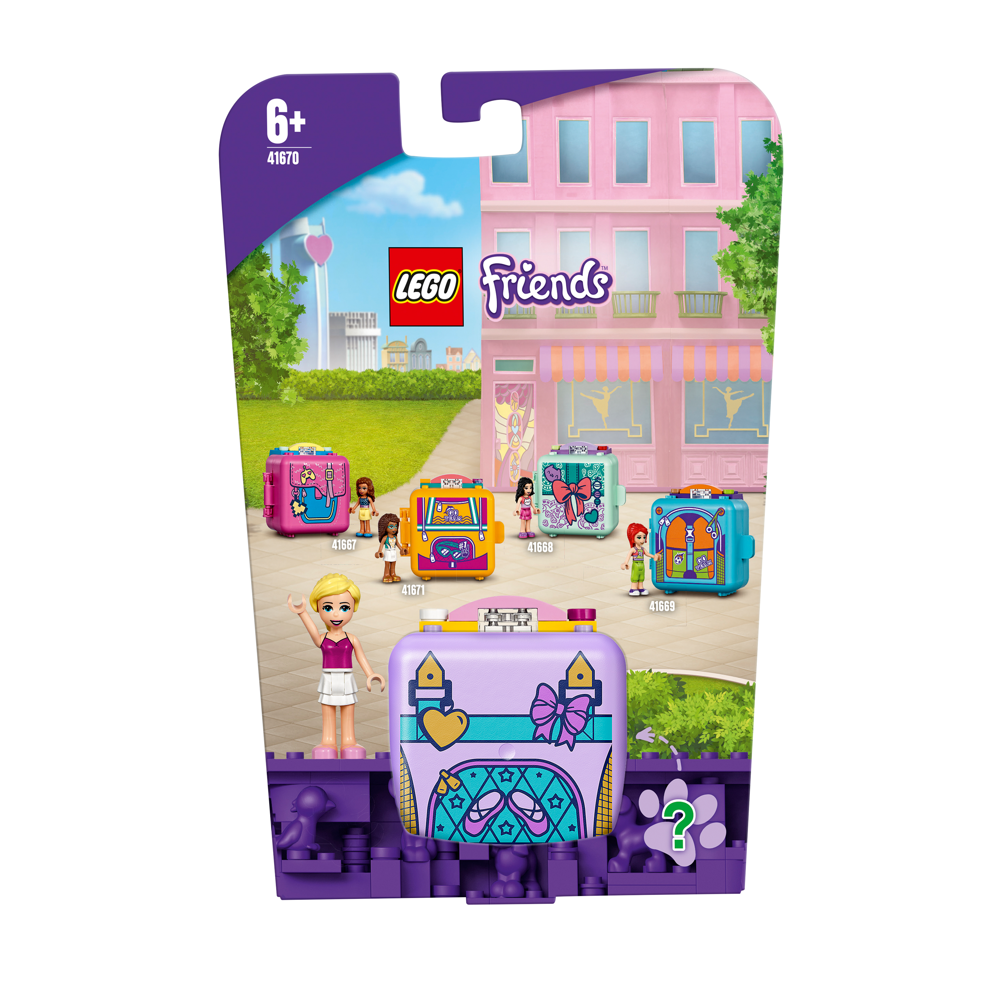LEGO® Friends Stephanie's Ballet Cube Play Set 41670