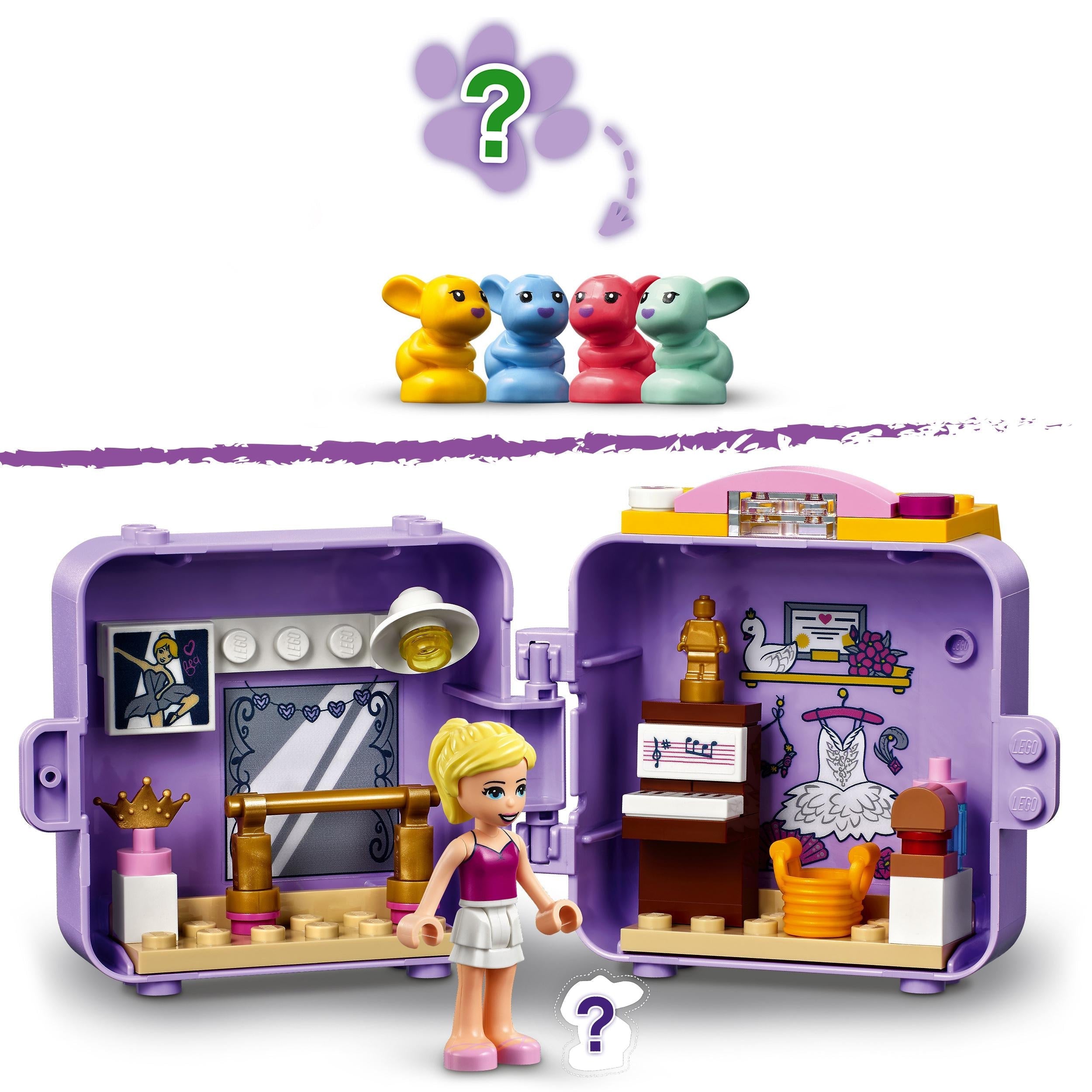 LEGO® Friends Stephanie's Ballet Cube Play Set 41670