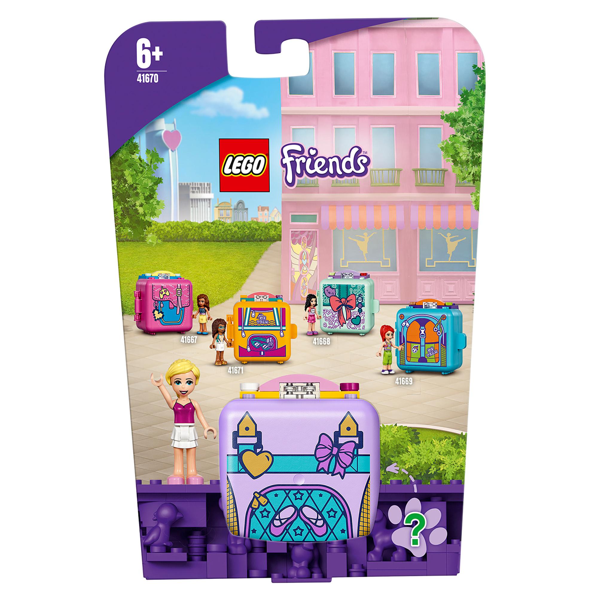 LEGO® Friends Stephanie's Ballet Cube Play Set 41670