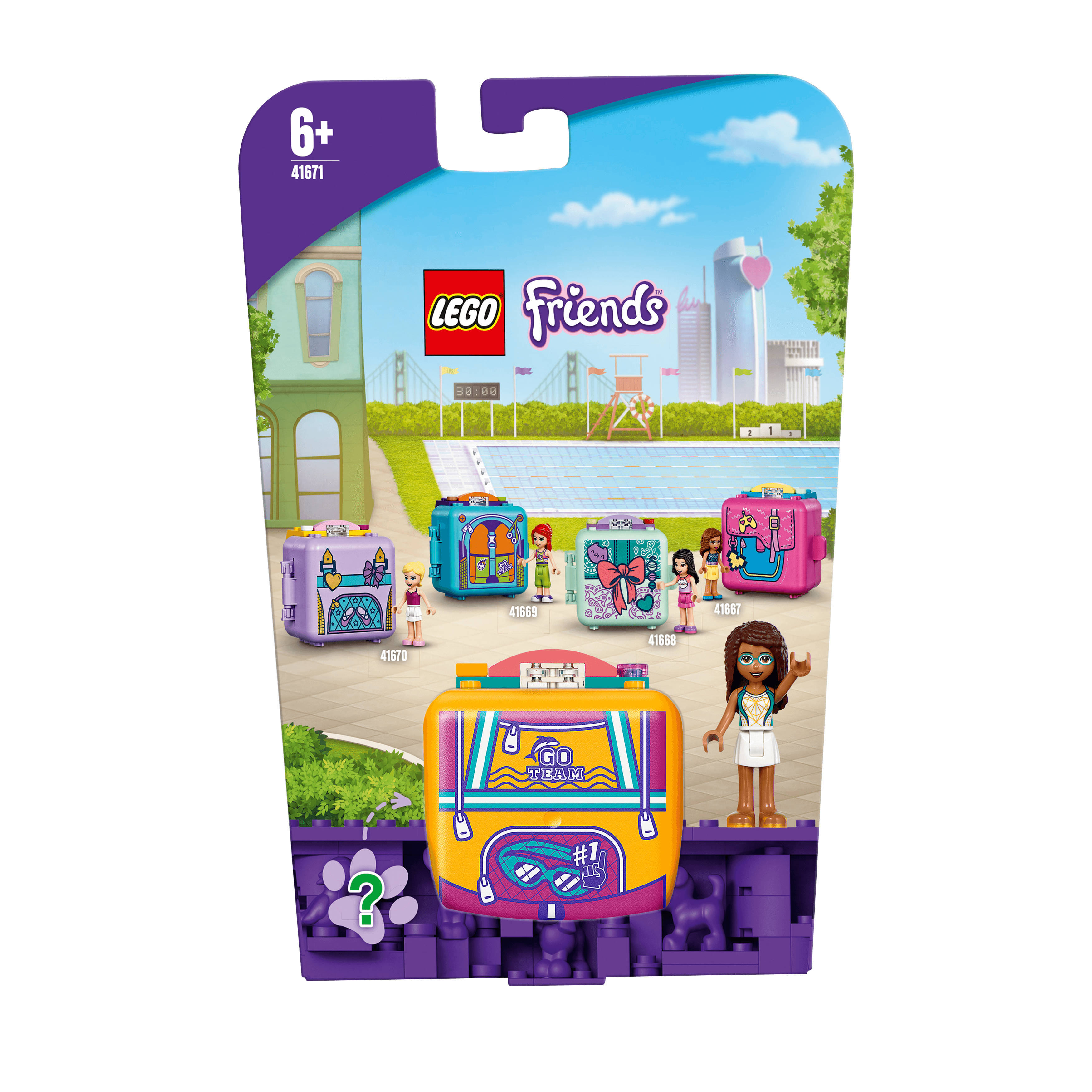 LEGO® Friends Andrea's Swimming Cube Play Set 41671