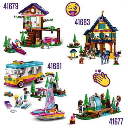 LEGO® Friends Forest House Treehouse Set 41679