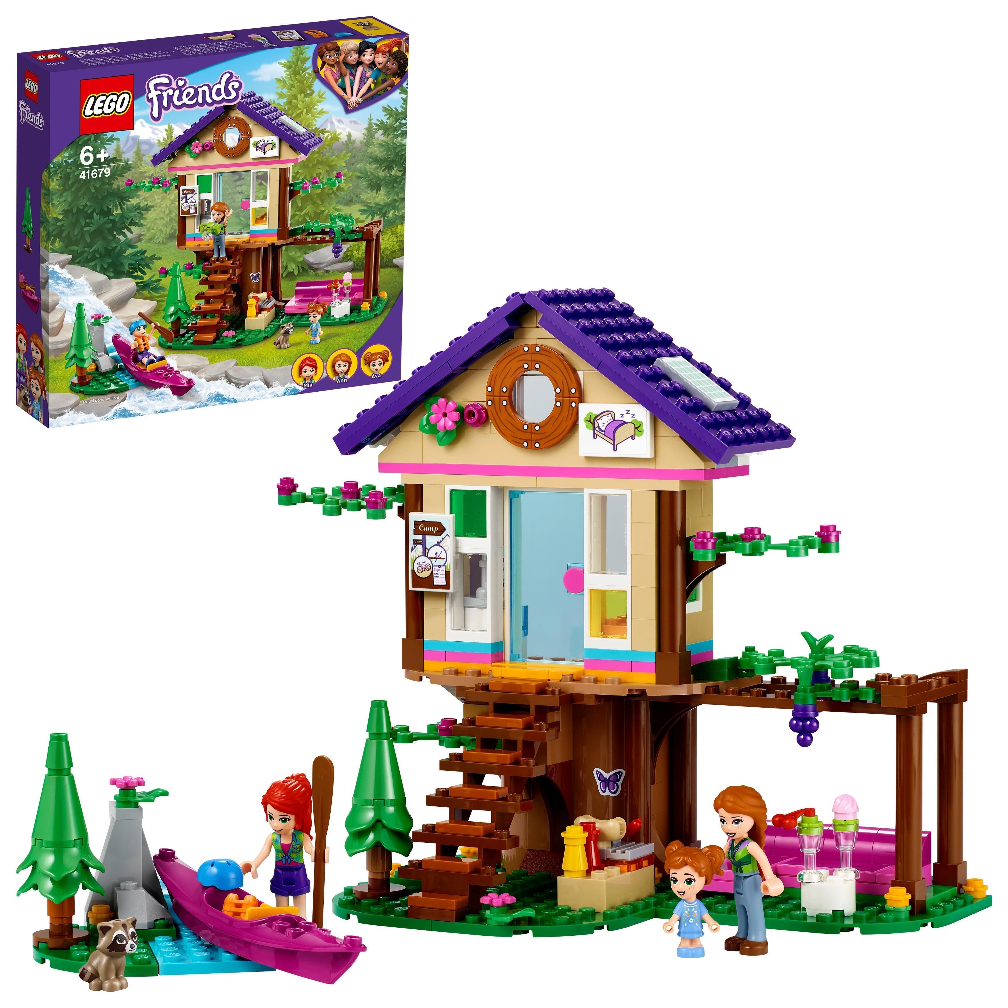 LEGO® Friends Forest House Treehouse Set 41679