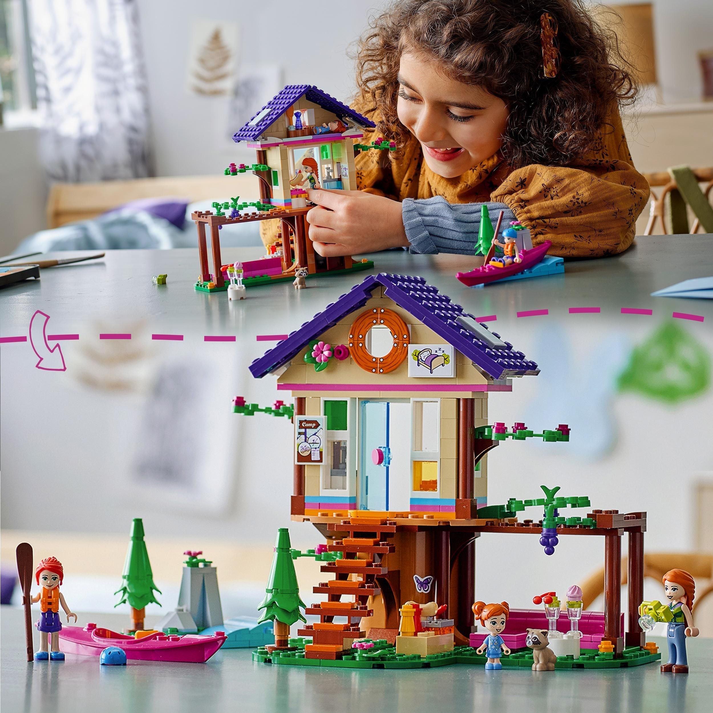 LEGO® Friends Forest House Treehouse Set 41679