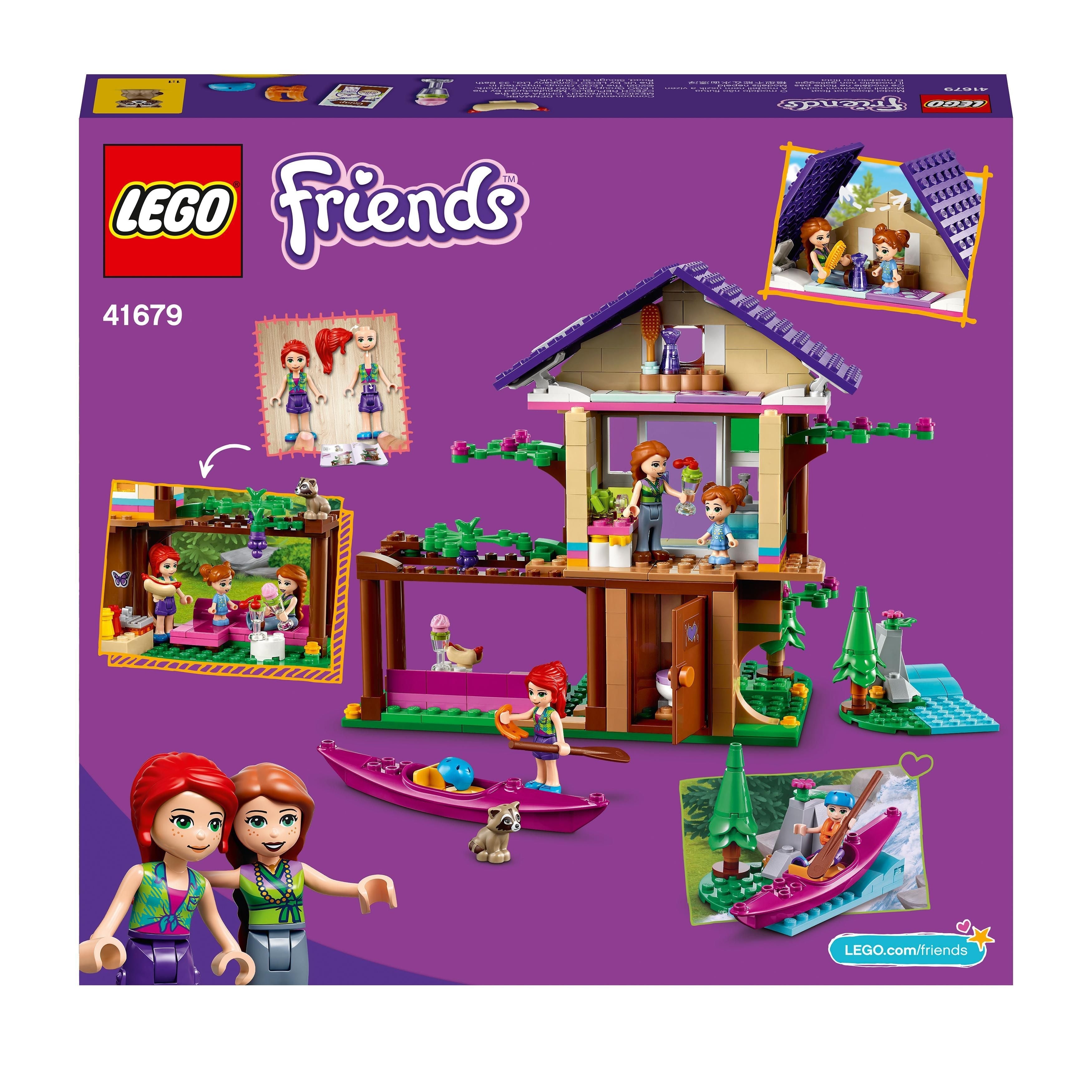 LEGO® Friends Forest House Treehouse Set 41679