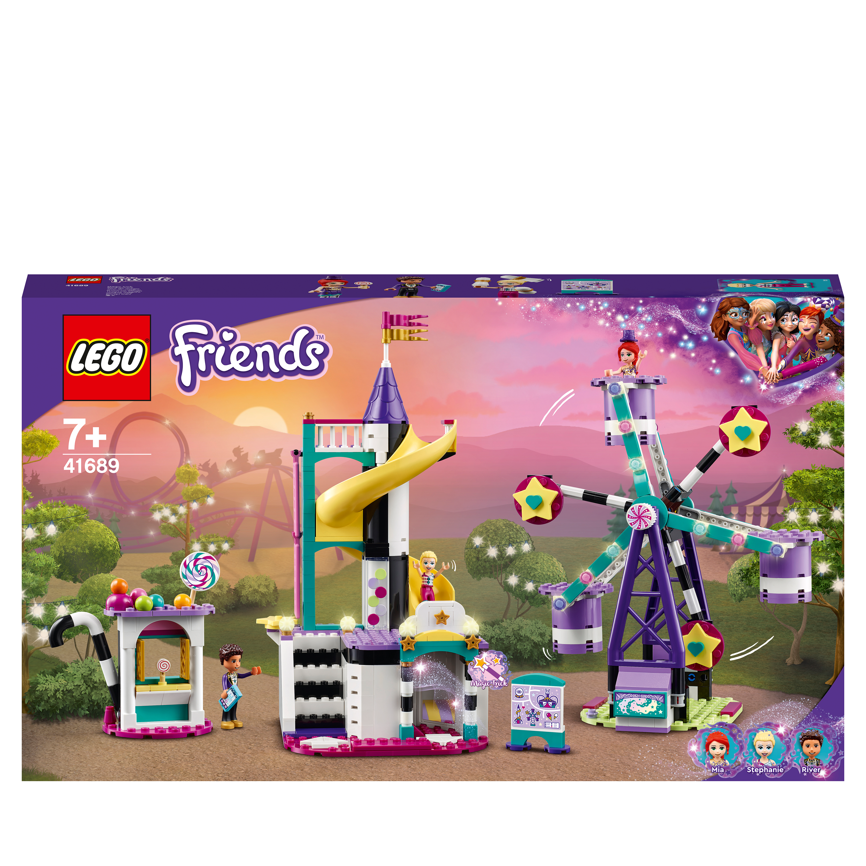 LEGO® Friends Magical Ferris Wheel and Slide 41689