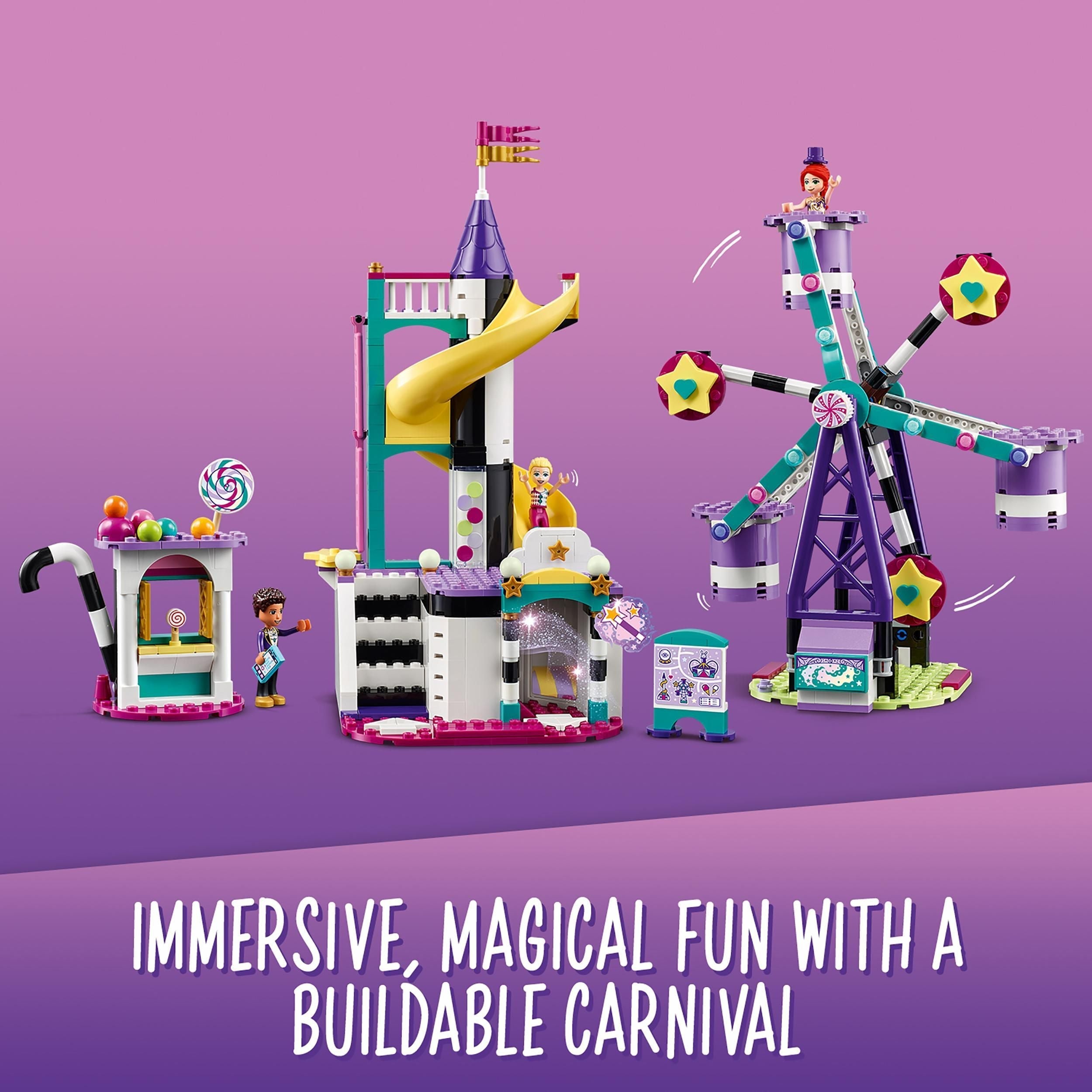 LEGO® Friends Magical Ferris Wheel and Slide 41689