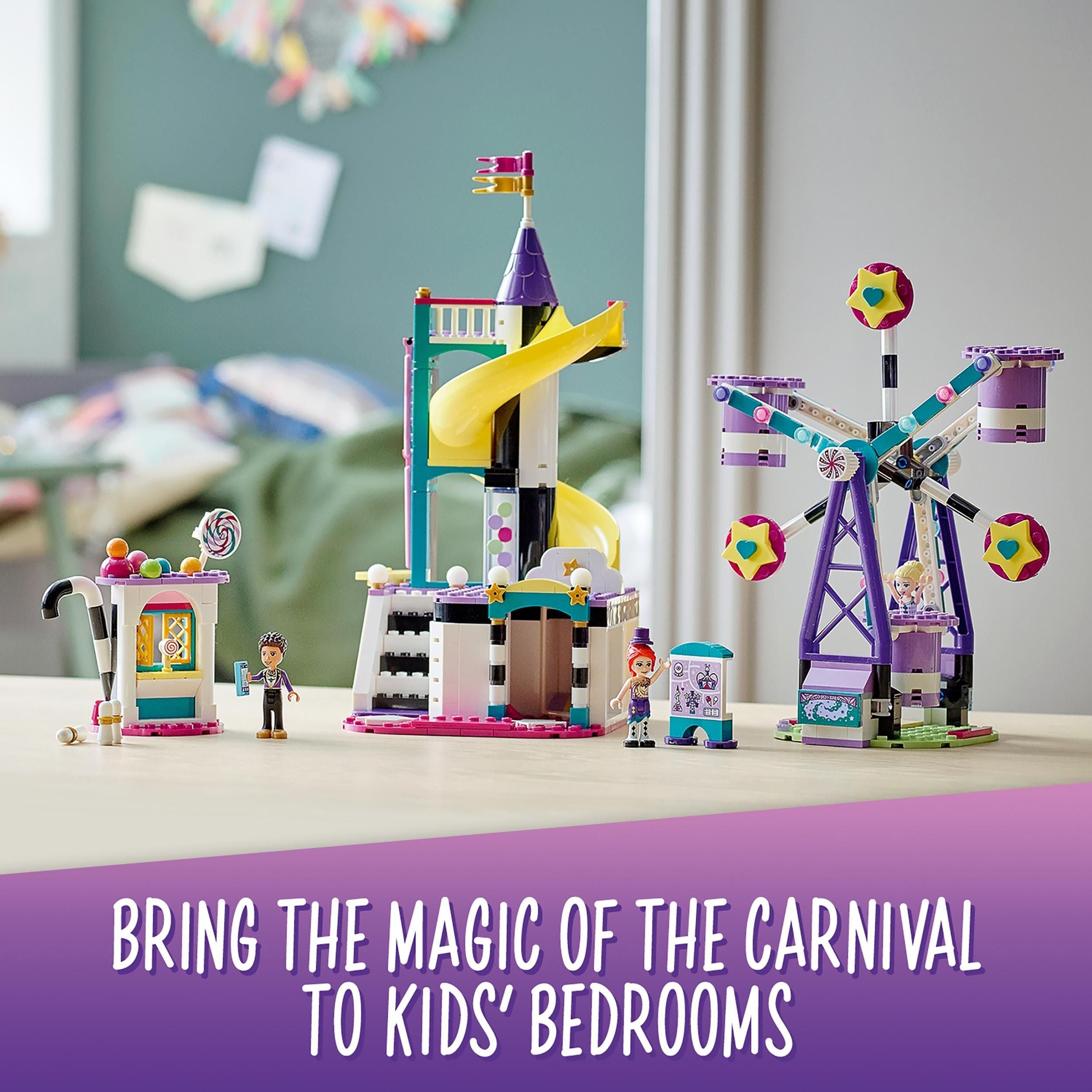 LEGO® Friends Magical Ferris Wheel and Slide 41689