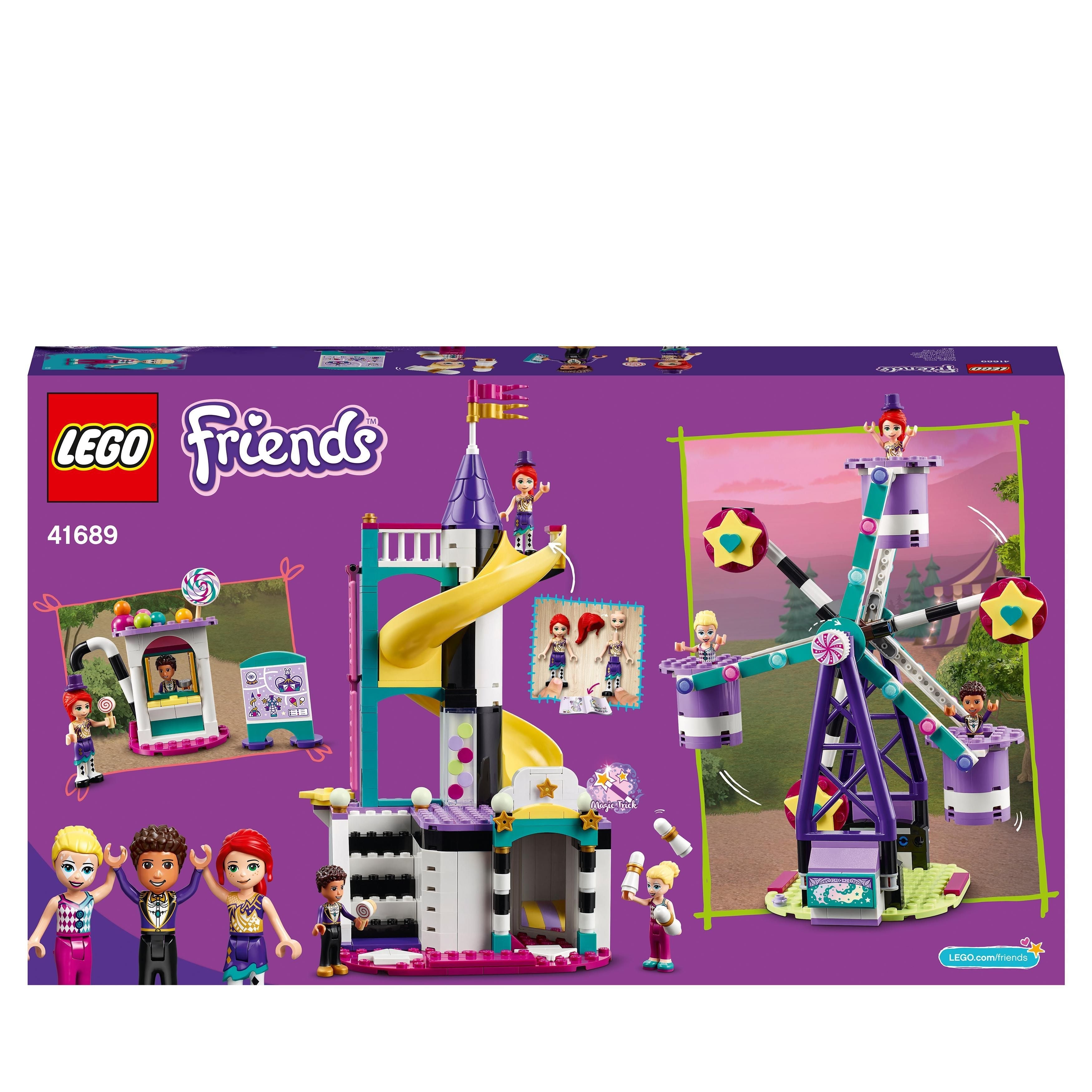 LEGO® Friends Magical Ferris Wheel and Slide 41689