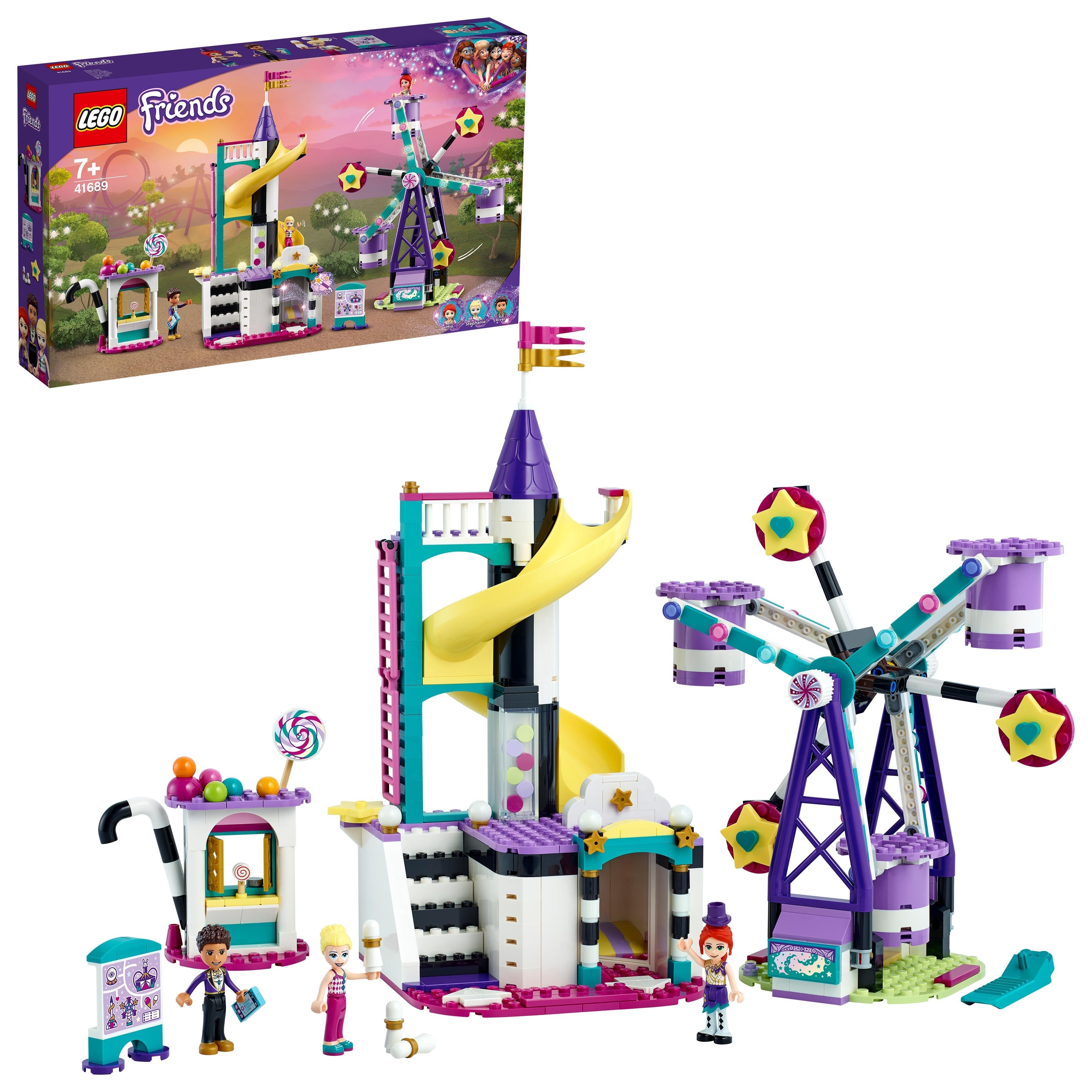 LEGO® Friends Magical Ferris Wheel and Slide 41689