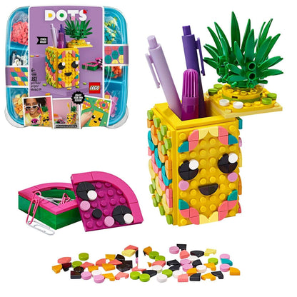 LEGO® DOTS Pineapple Pencil Holder Crafts Set 41906