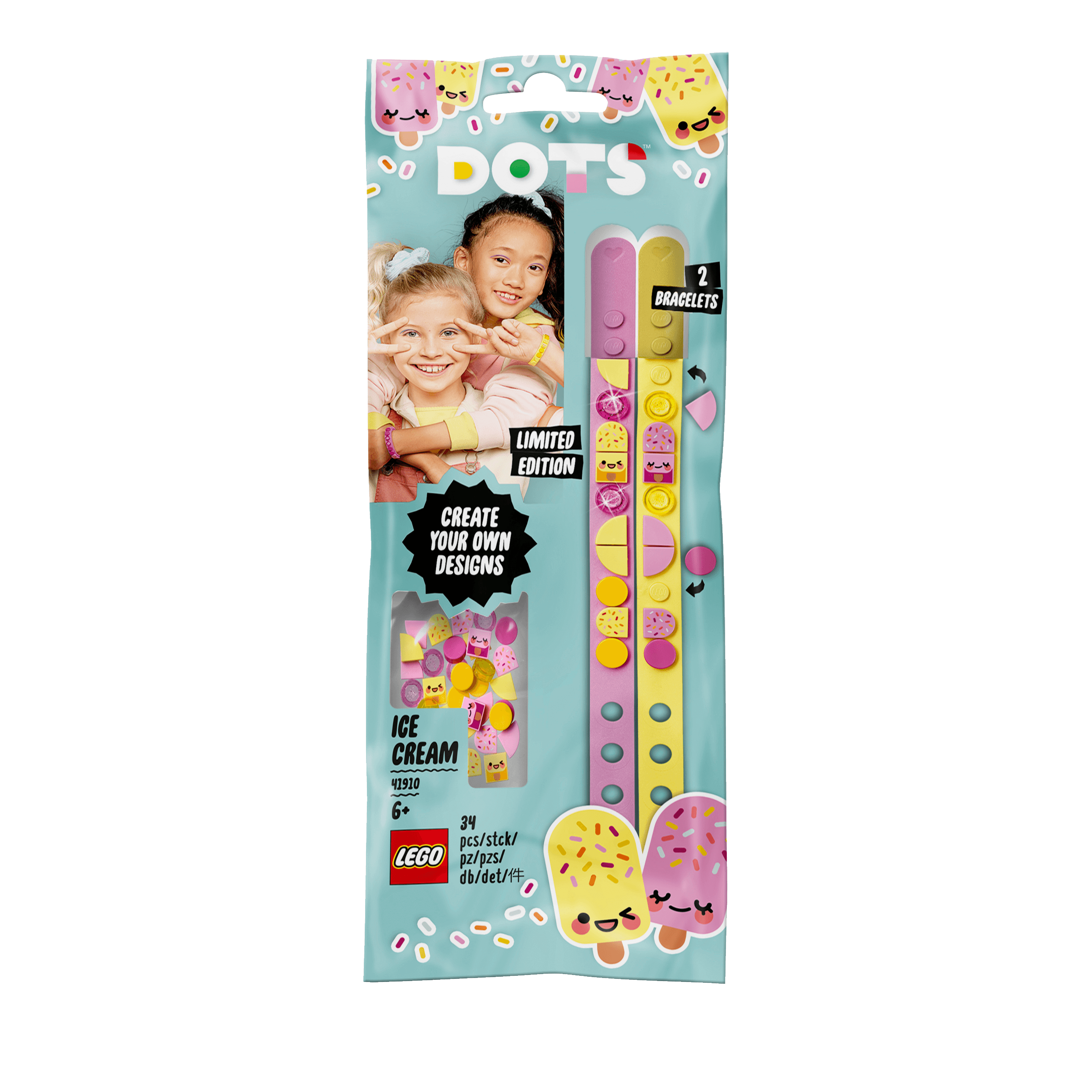 LEGO® DOTS Ice Cream Besties Bracelets Set 41910