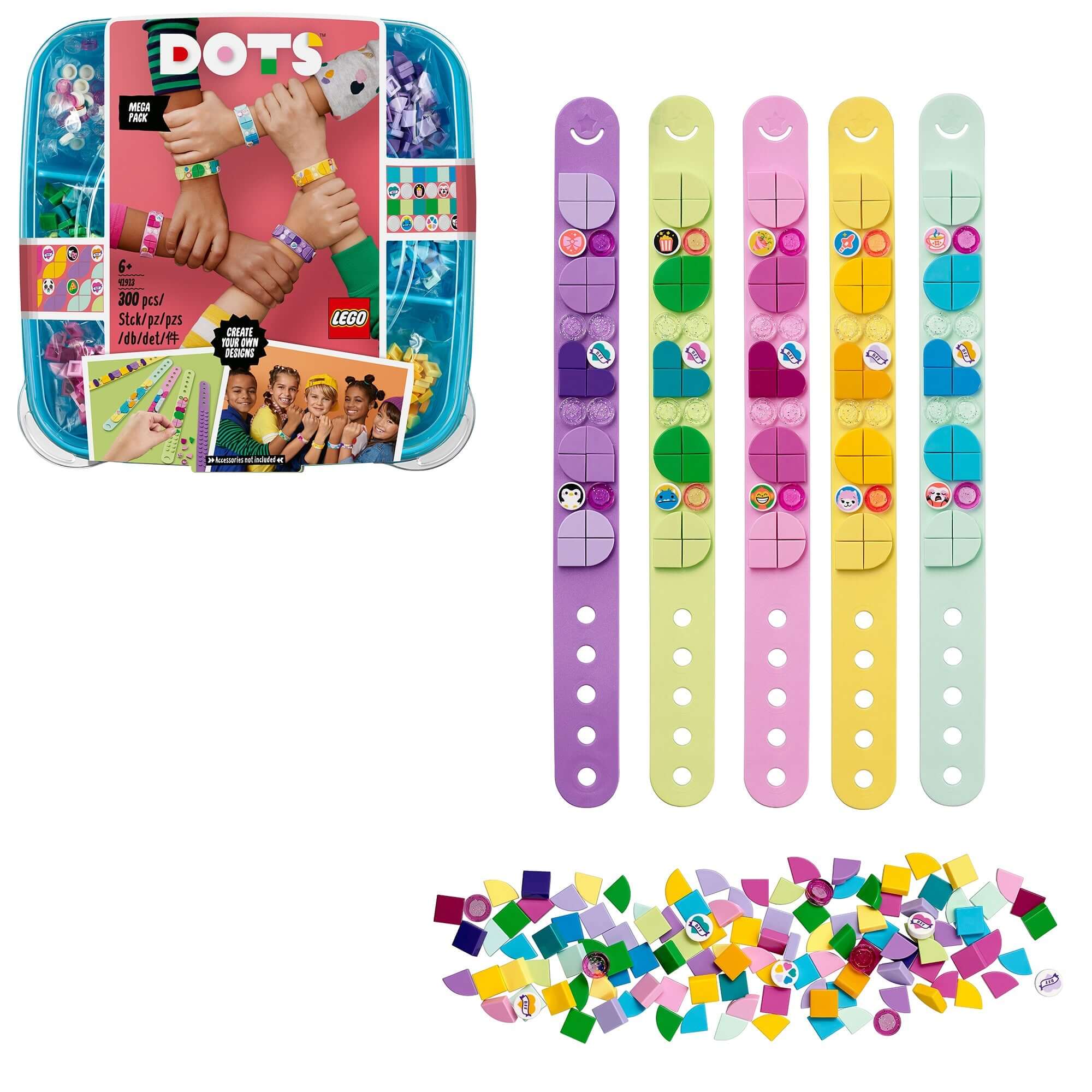 LEGO® DOTS Bracelet Mega Pack Jewellery Set 41913