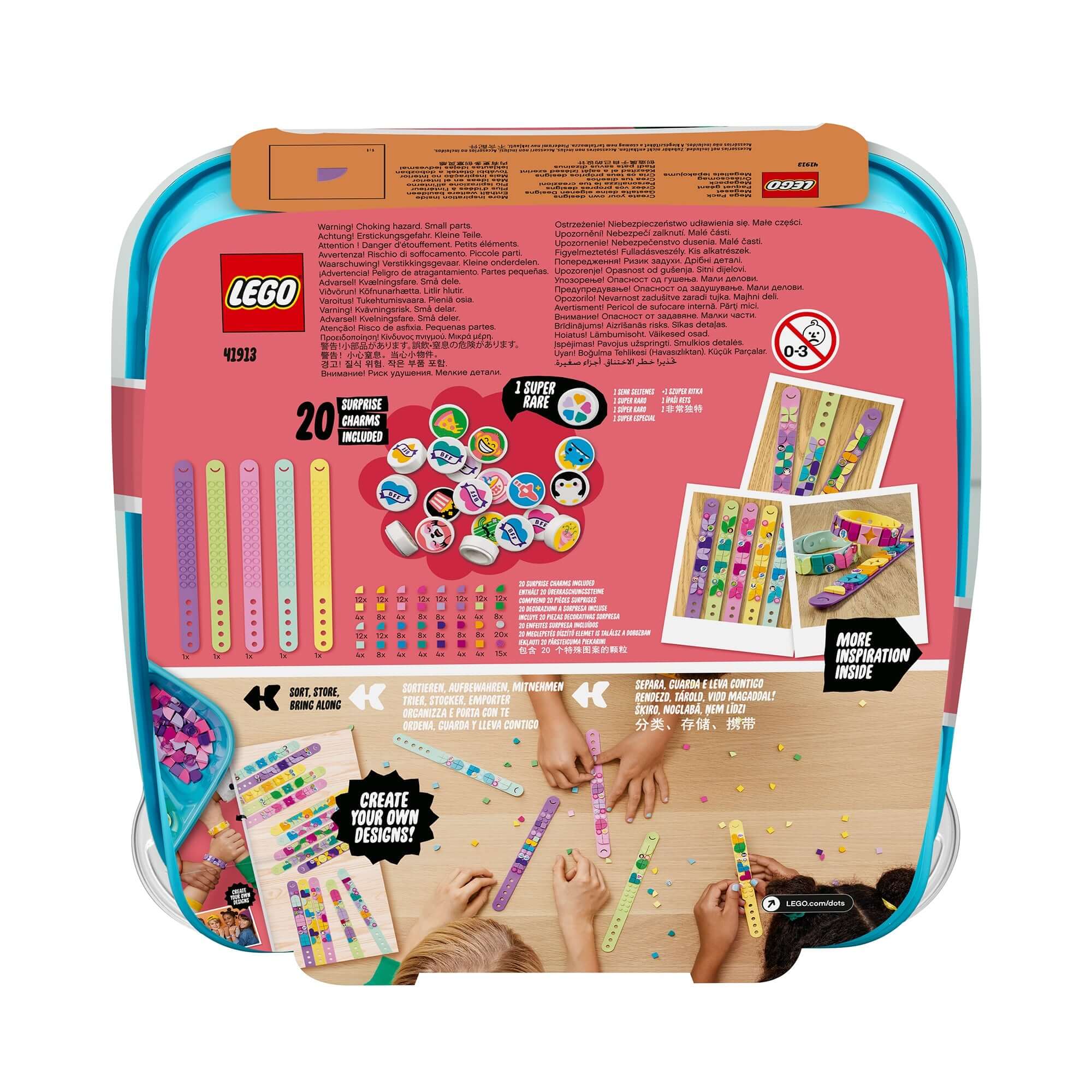 LEGO® DOTS Bracelet Mega Pack Jewellery Set 41913