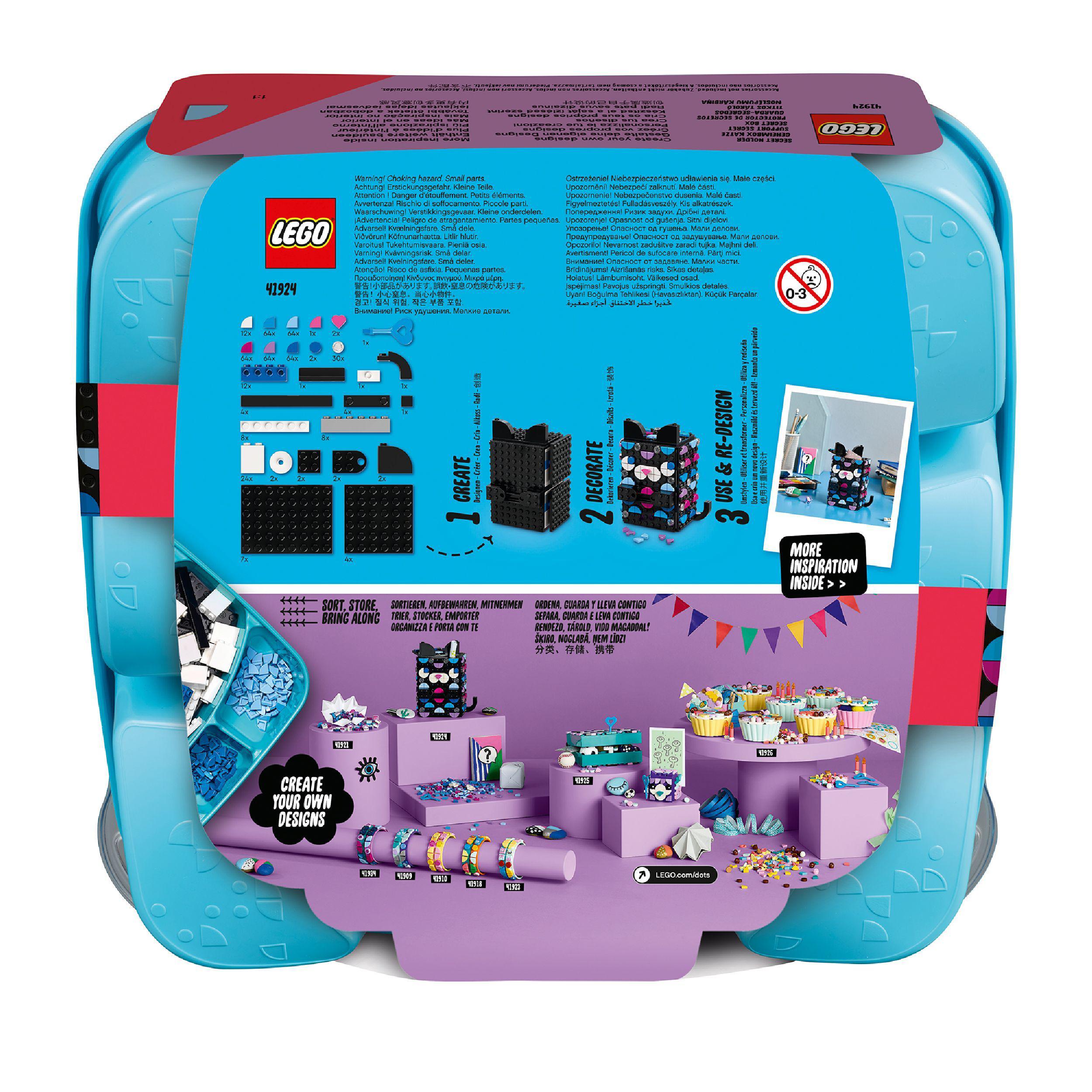LEGO® DOTS Secret Holder Room Décor Ideas Set 41924