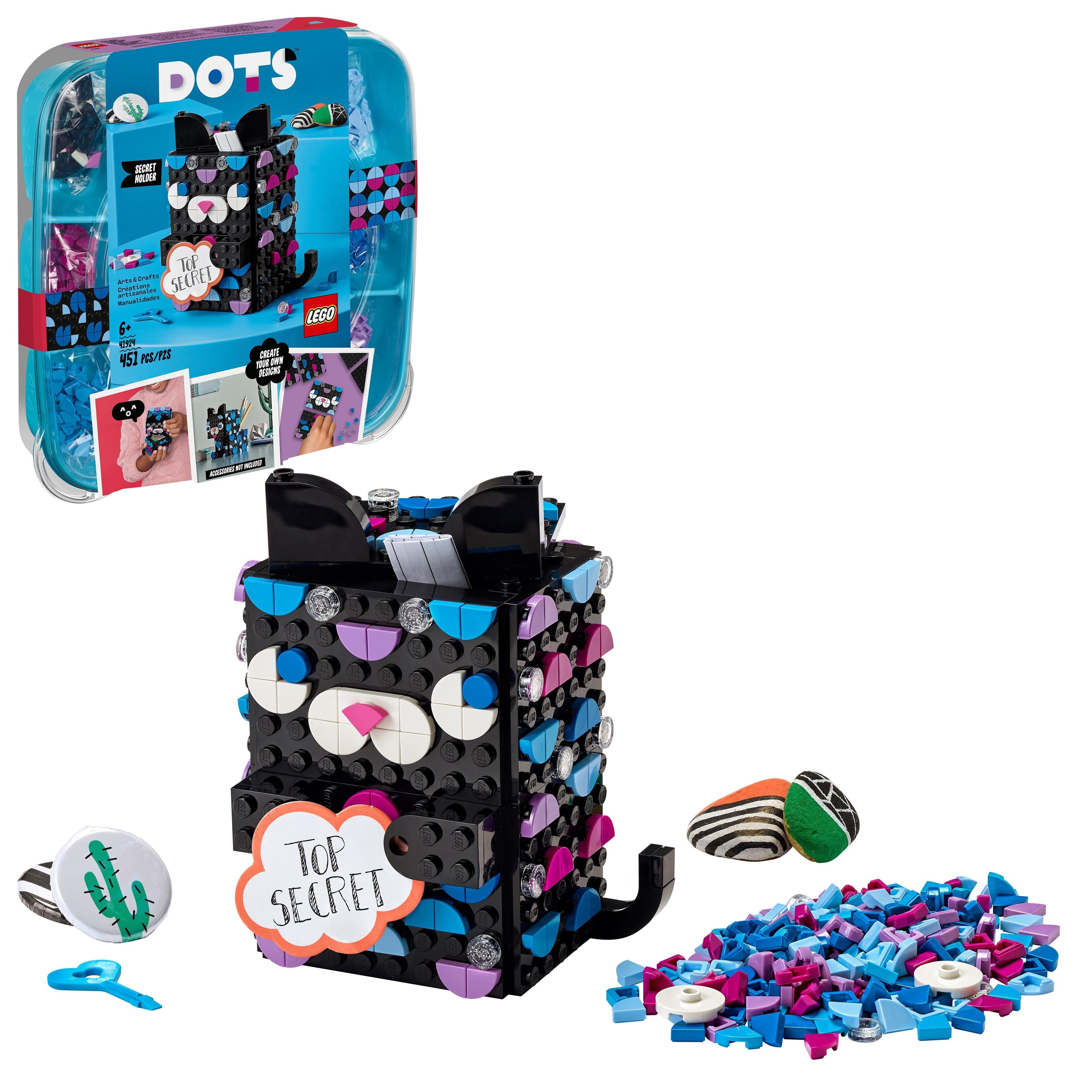 LEGO® DOTS Secret Holder Room Décor Ideas Set 41924
