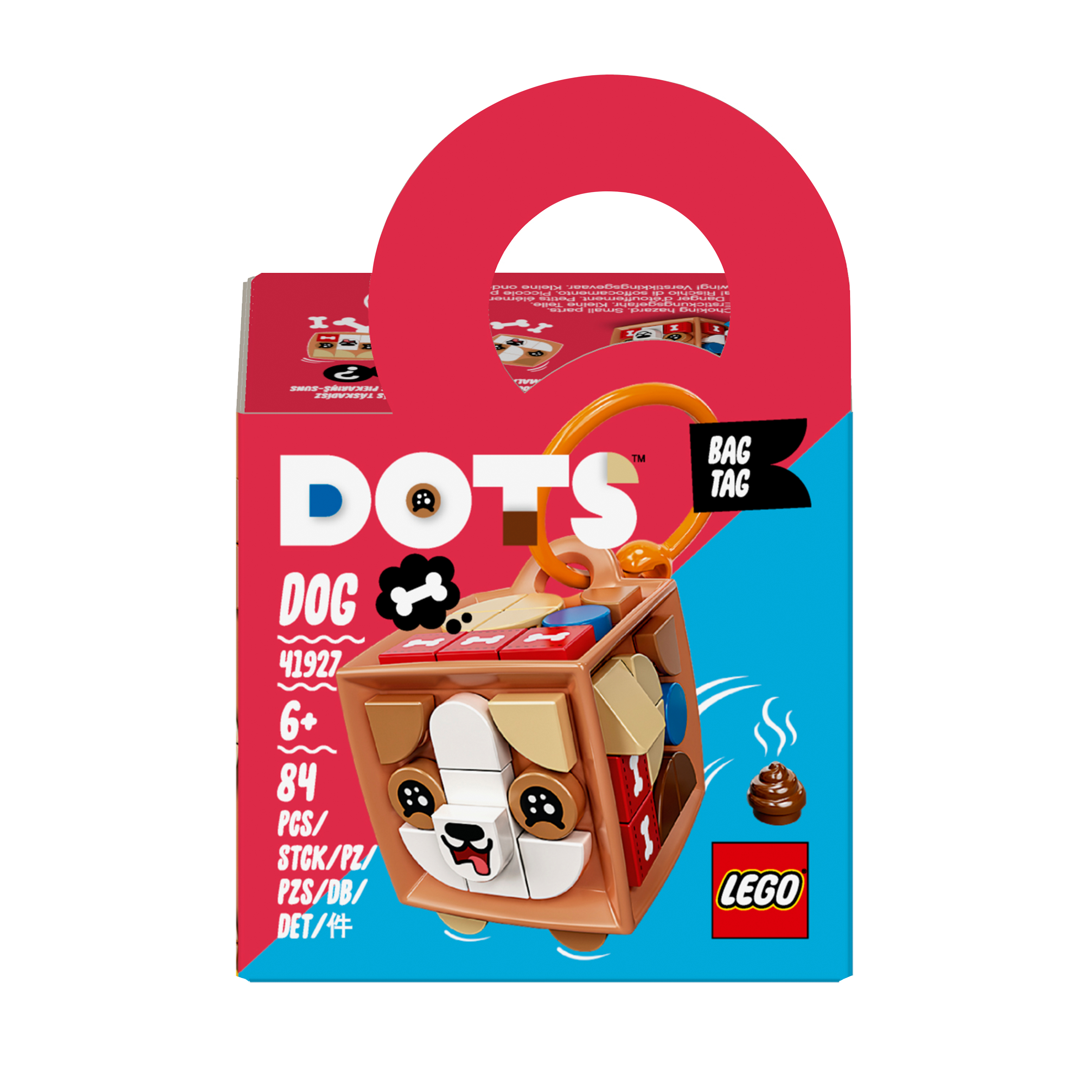 LEGO® DOTS Bag Tag Dog Accessories Craft Set 41927