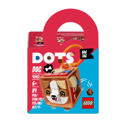 LEGO® DOTS Bag Tag Dog Accessories Craft Set 41927