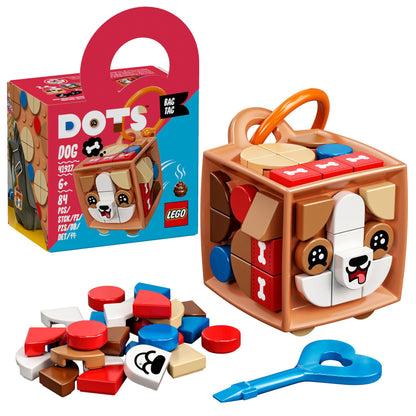 LEGO® DOTS Bag Tag Dog Accessories Craft Set 41927