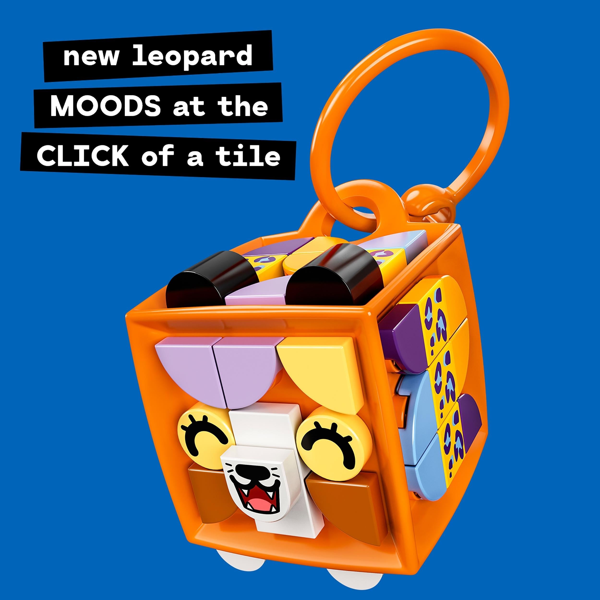 LEGO® DOTS Bag Tag Leopard Crafts Set for Kids 41929