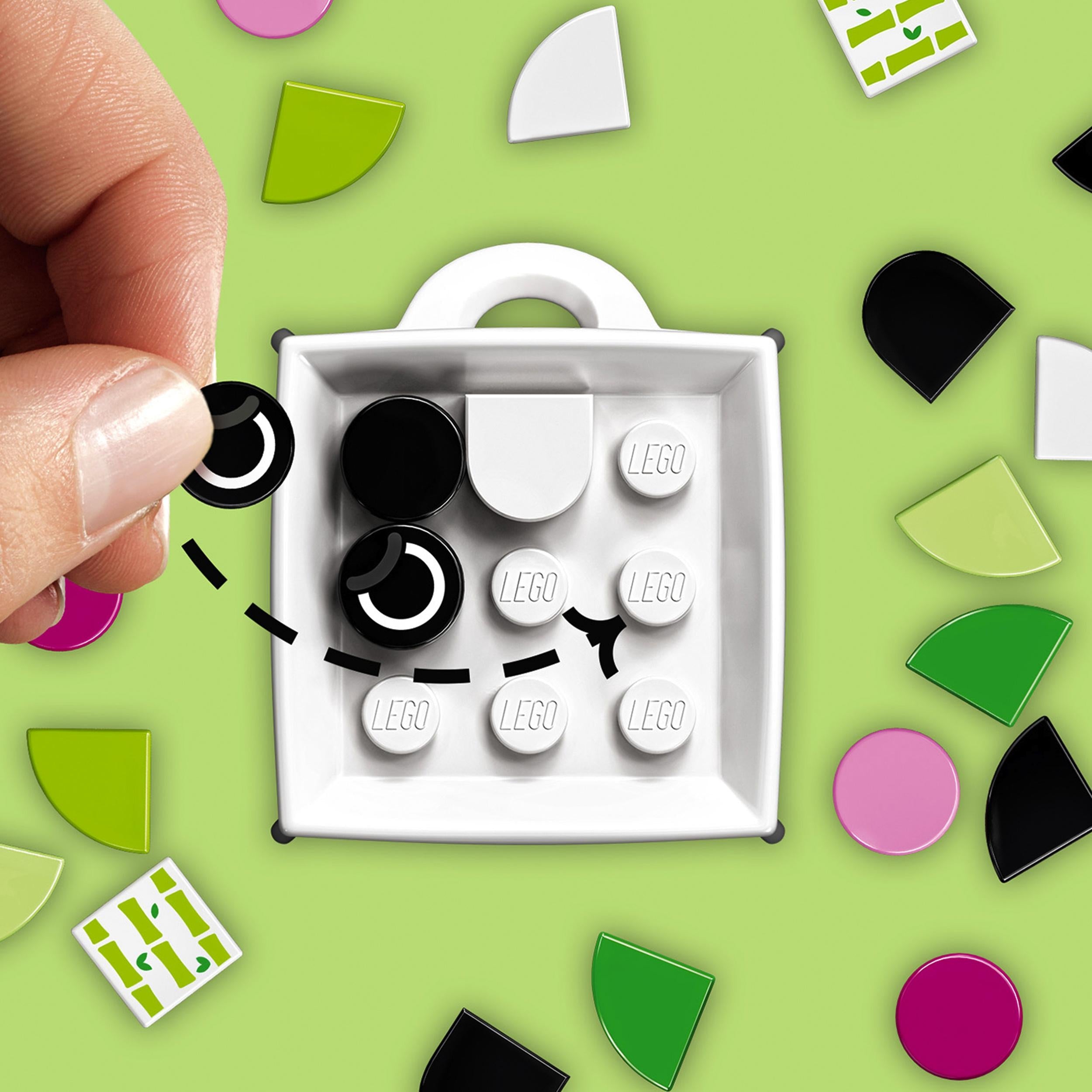 LEGO® DOTS Bag Tag Panda Accessories Craft Set 41930