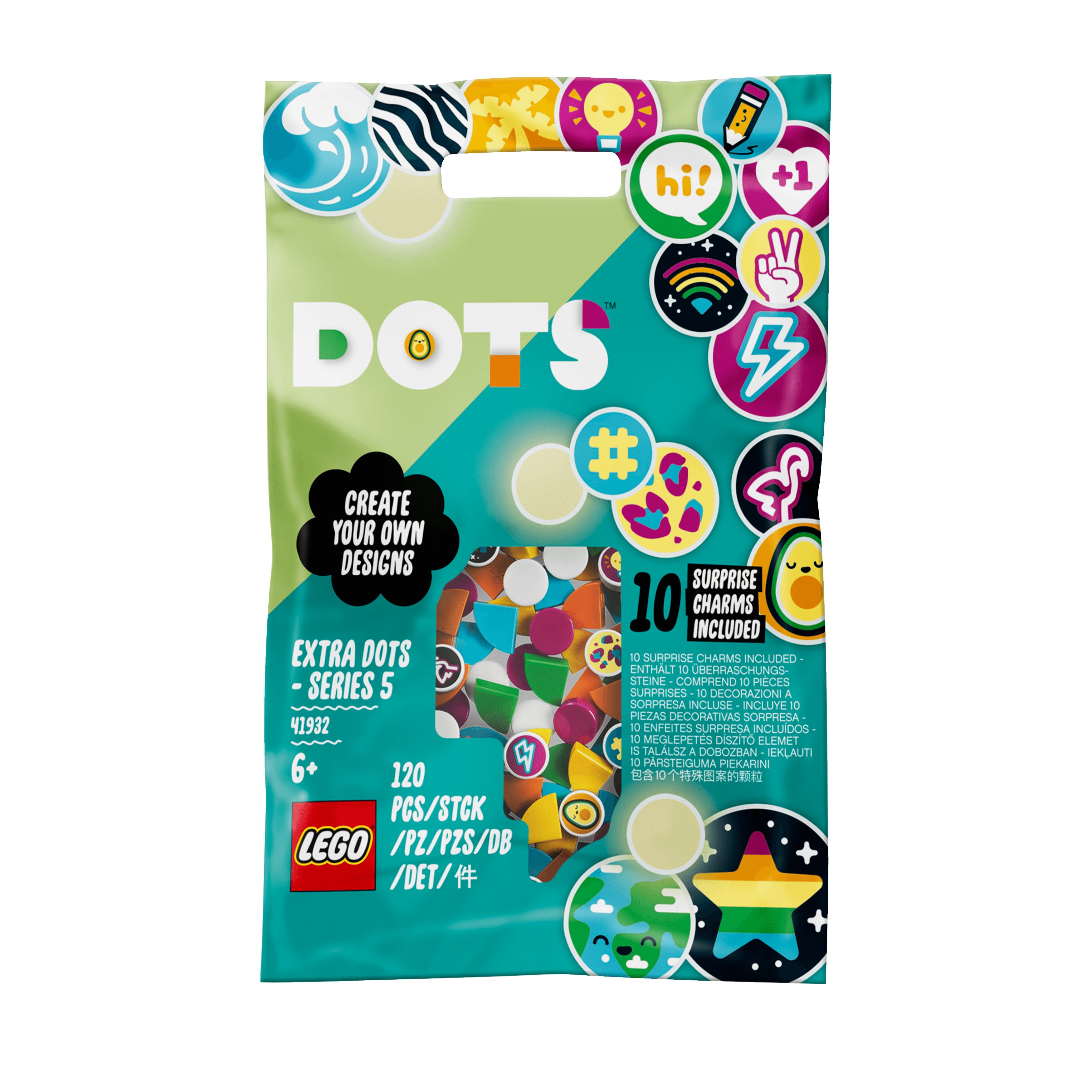 LEGO® DOTS Extra DOTS – Series 5 Tiles Set 41932