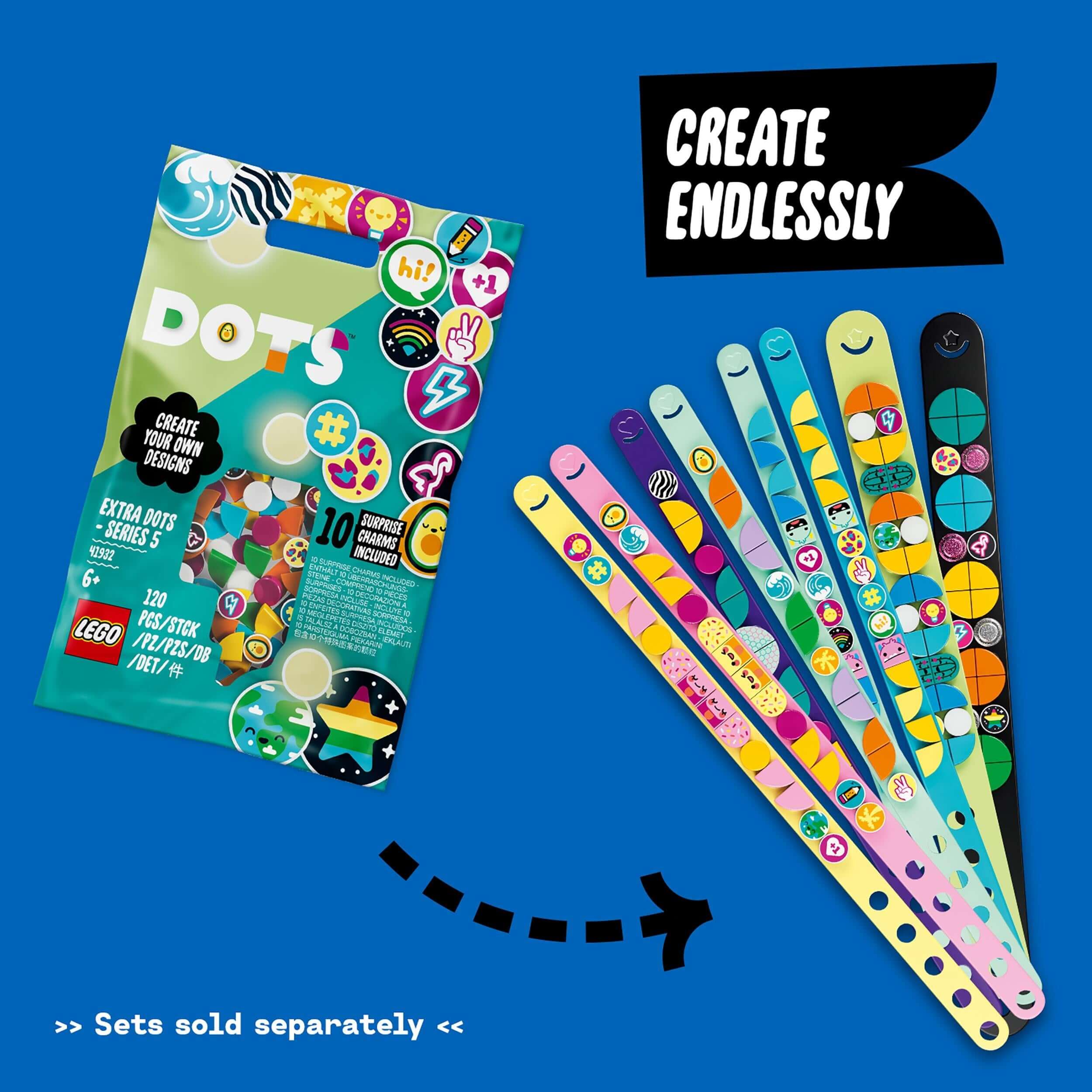 LEGO® DOTS Extra DOTS – Series 5 Tiles Set 41932