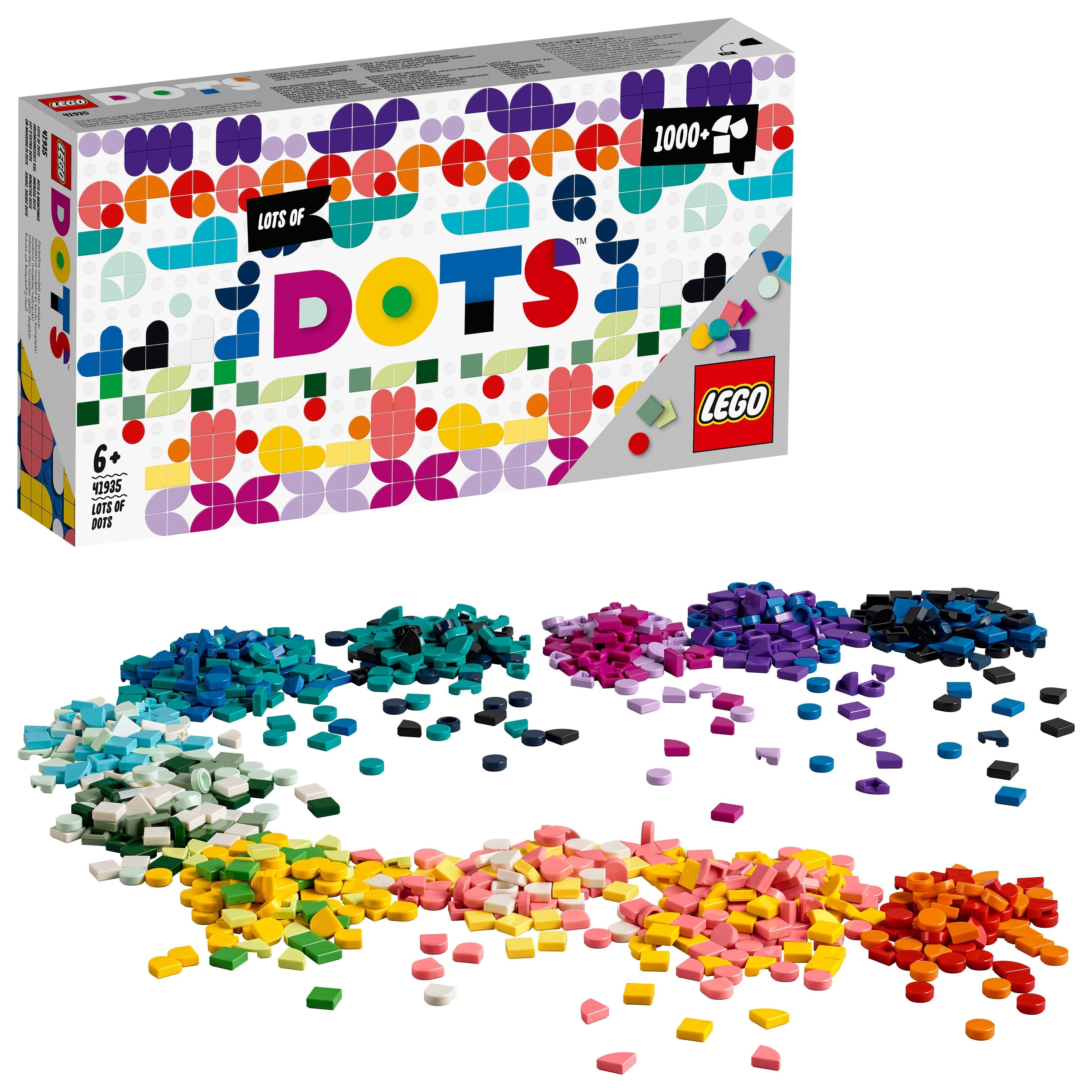 LEGO® DOTS Lots of DOTS Tiles Beads Craft Set 41935