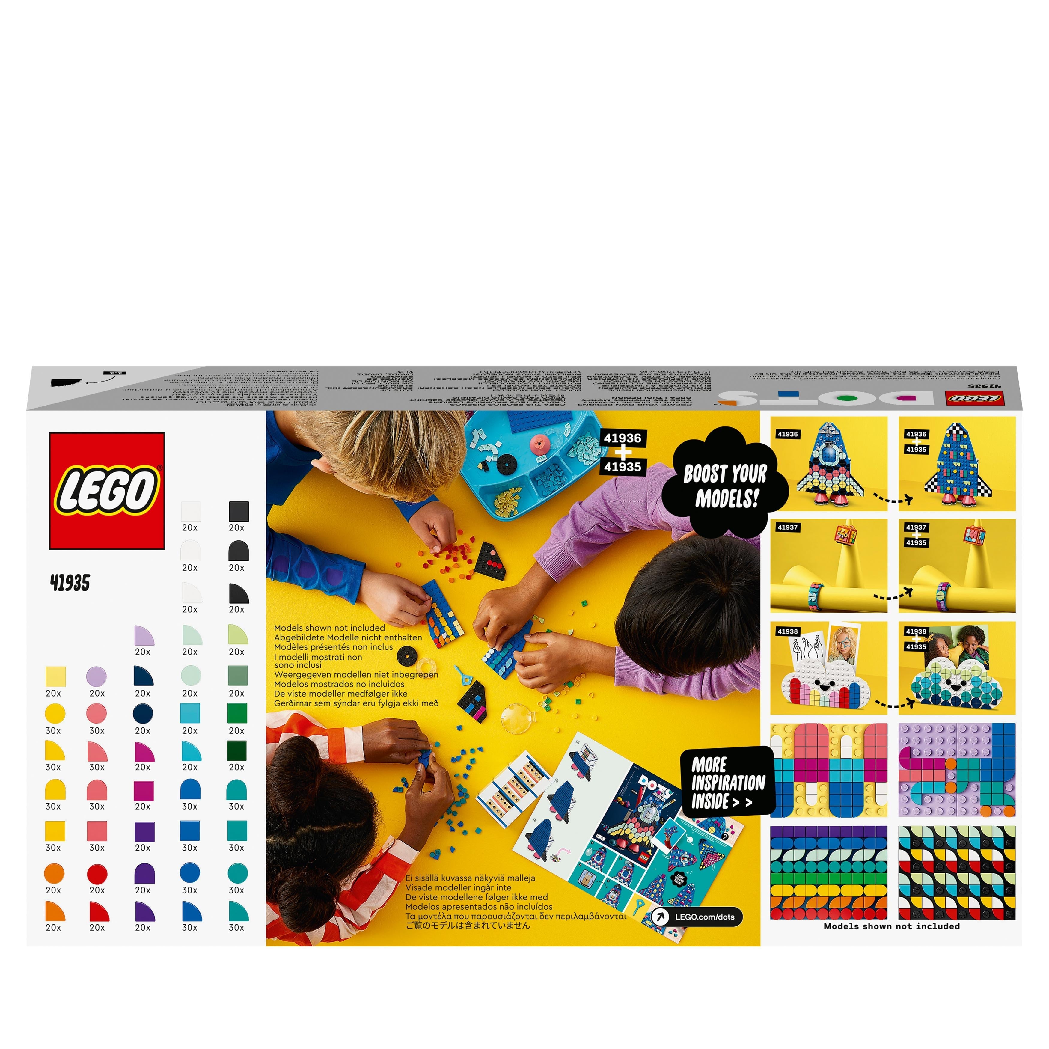 LEGO® DOTS Lots of DOTS Tiles Beads Craft Set 41935