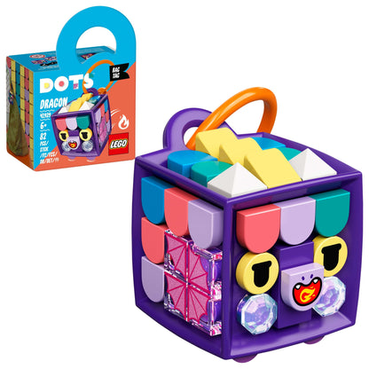 LEGO® DOTS Bag Tag Dragon Arts & Crafts Set 41939