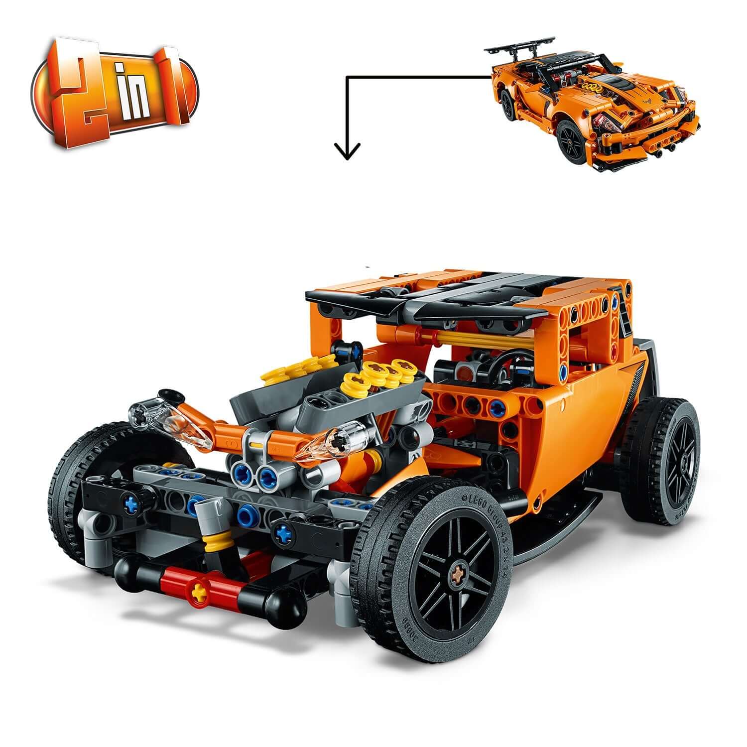 LEGO® Technic Chevrolet Corvette ZR1Car Set 42093