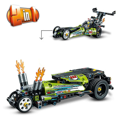 LEGO® Technic Dragster Car Toy 2in1 Set 42103