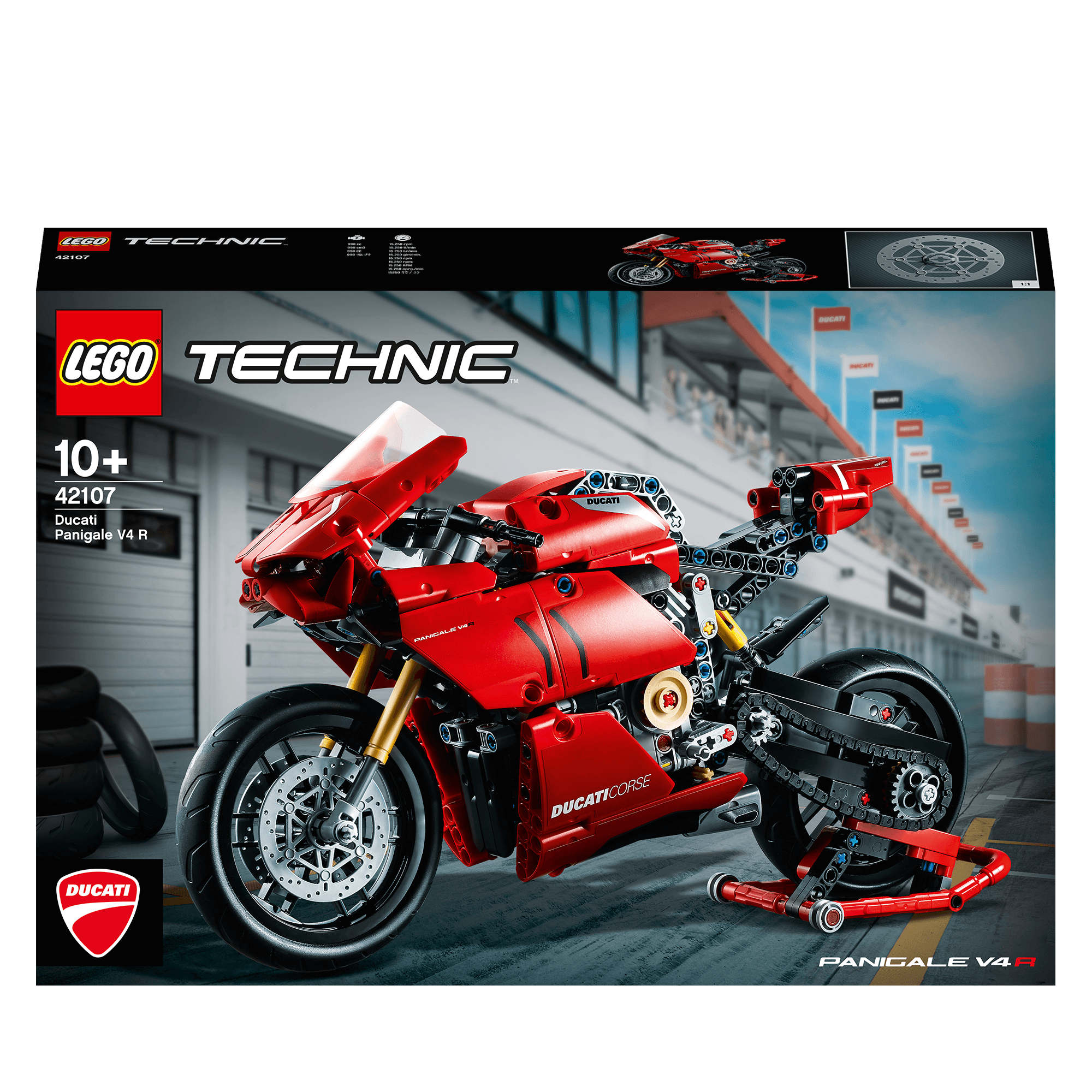LEGO® Technic Ducati Panigale V4 R Model Set 42107