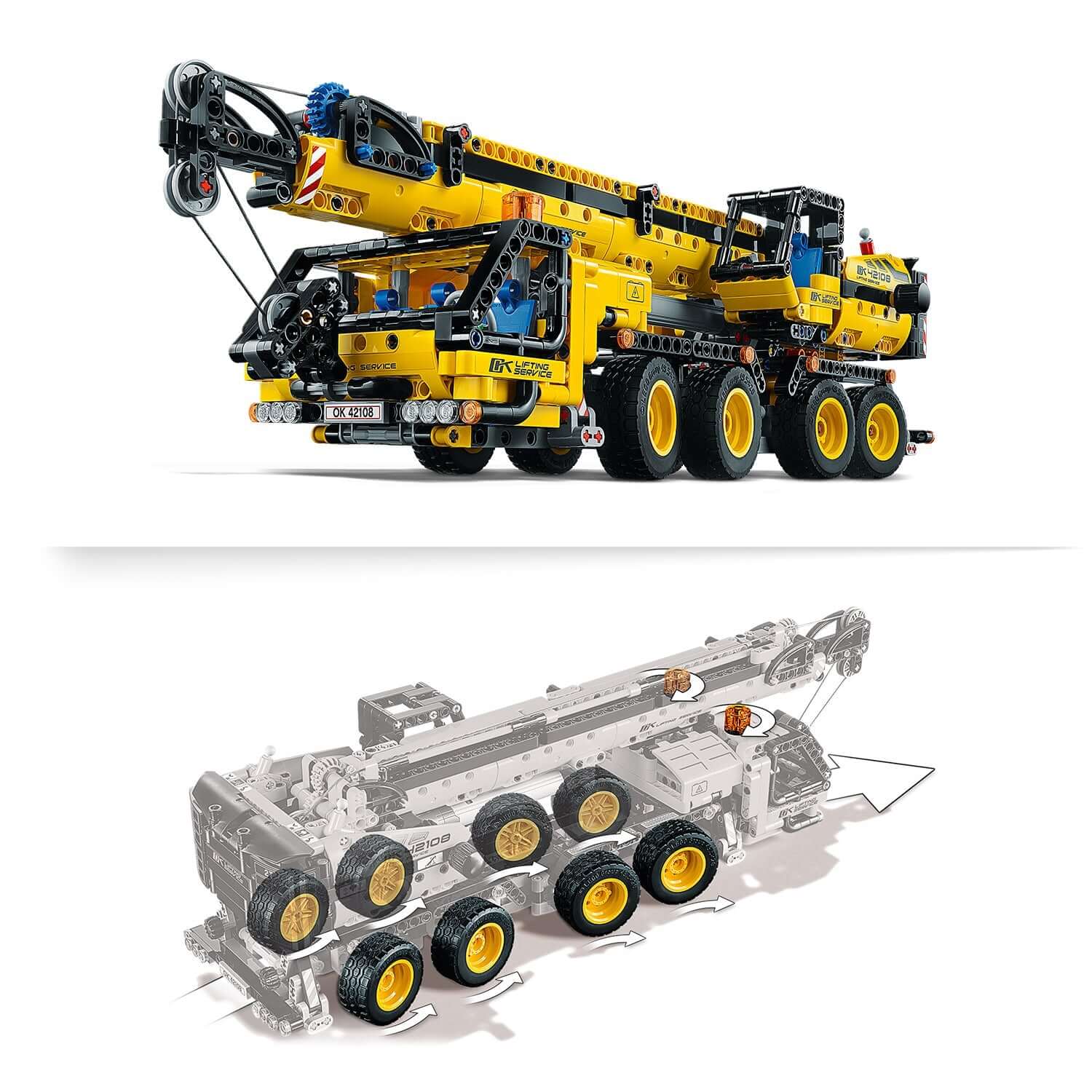 LEGO® Technic Mobile Crane Truck Toy 42108
