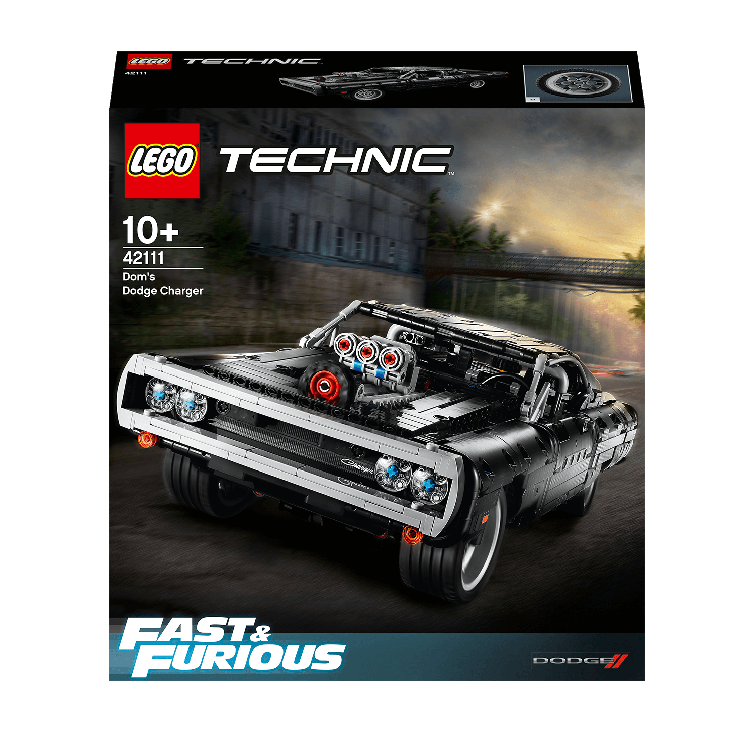 LEGO® Technic Dom's Dodge Charger F&F Set 42111