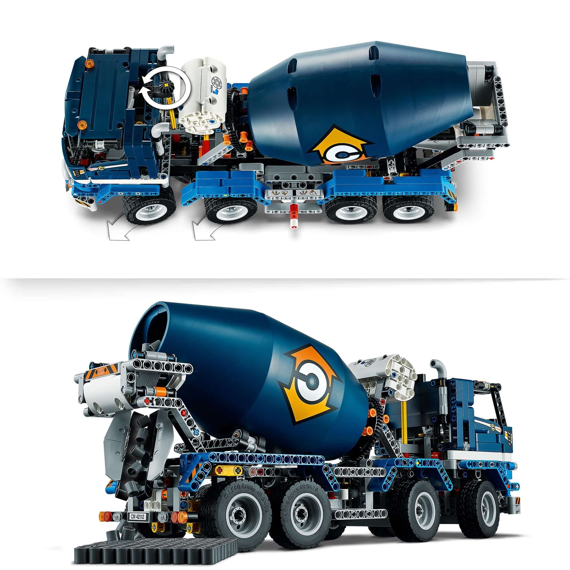LEGO® Technic Concrete Mixer Truck Toy 42112