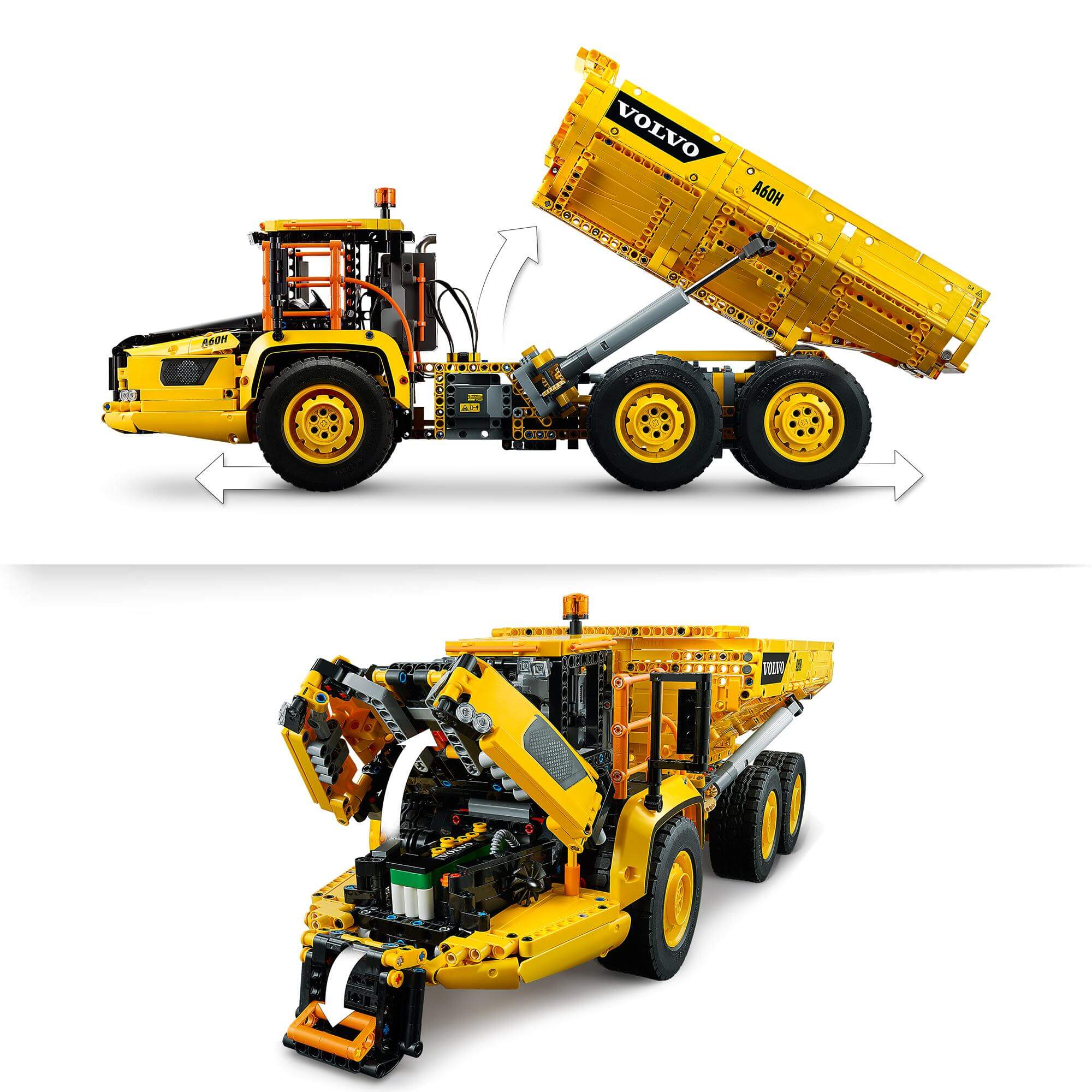 LEGO® Technic 6x6 Volvo Articulated Hauler Truck 42114