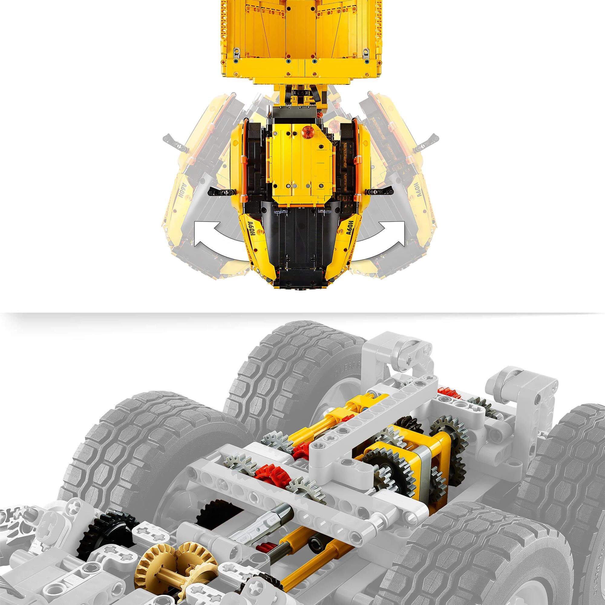 LEGO® Technic 6x6 Volvo Articulated Hauler Truck 42114