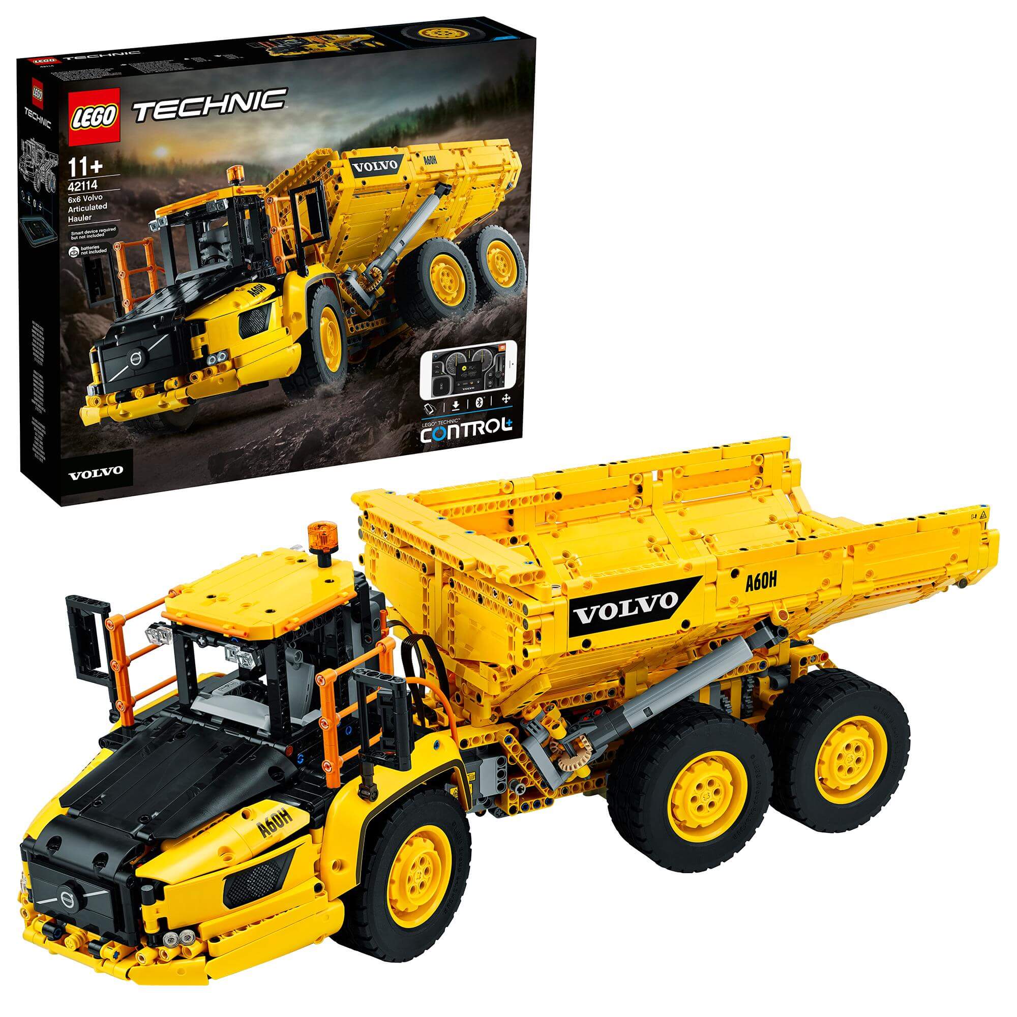 LEGO® Technic 6x6 Volvo Articulated Hauler Truck 42114